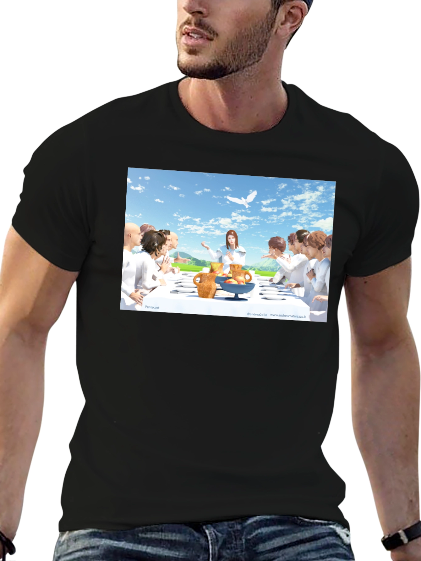 Pentecost T-Shirt - Classic Black Tee