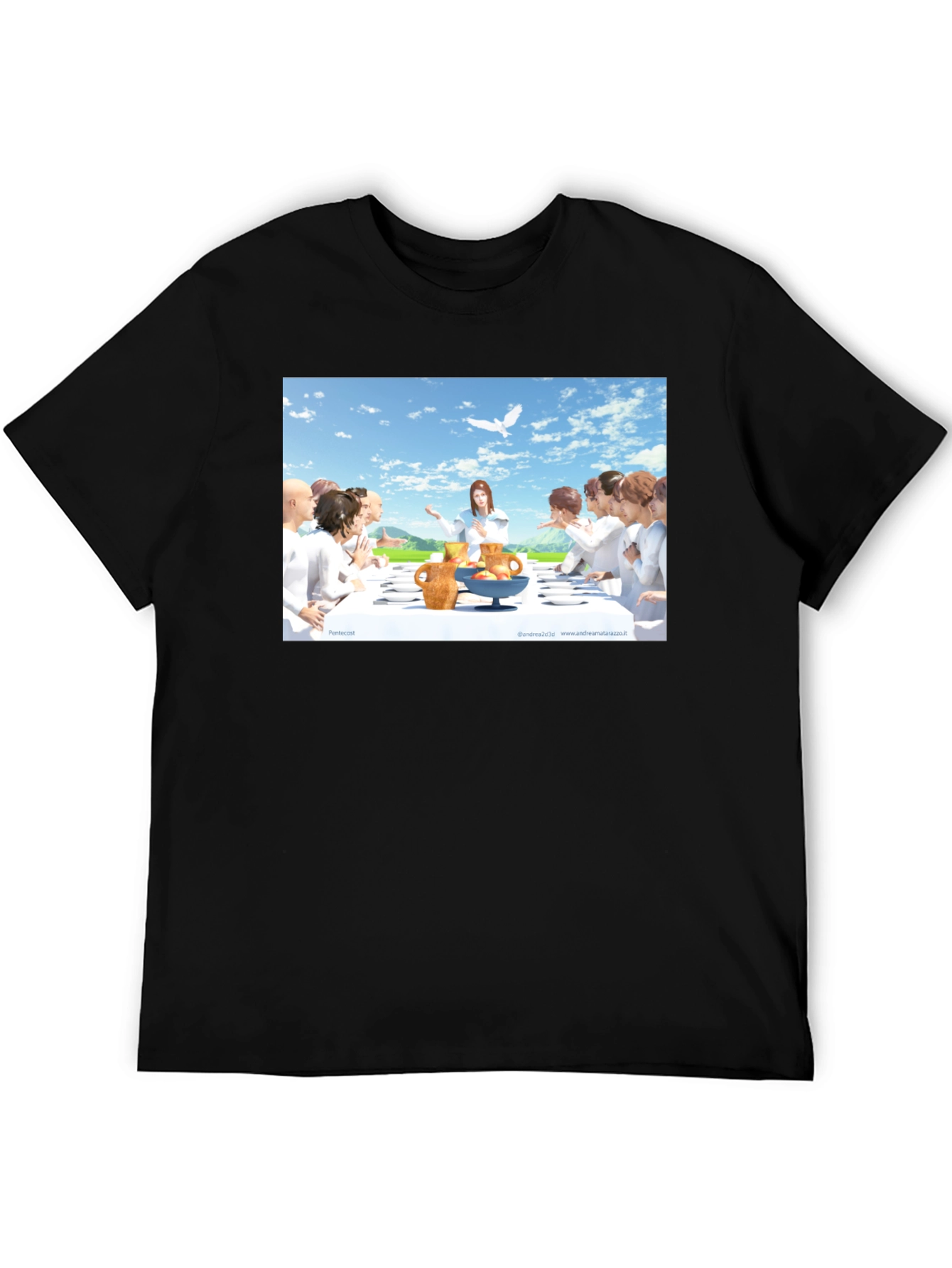 Pentecost T-Shirt - Classic Black Tee