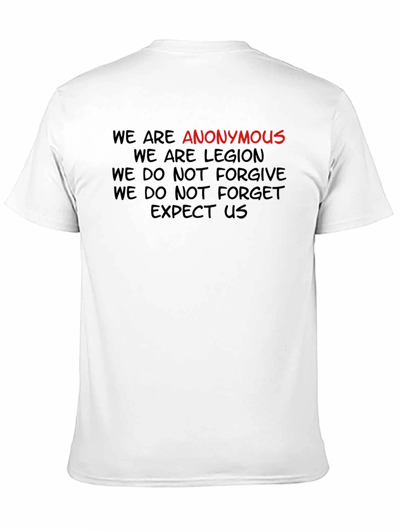 Anonymous Legion T-Shirt - Expect Us