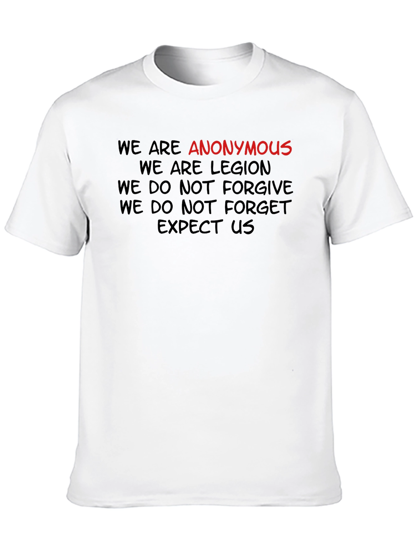 Anonymous Legion T-Shirt - Expect Us