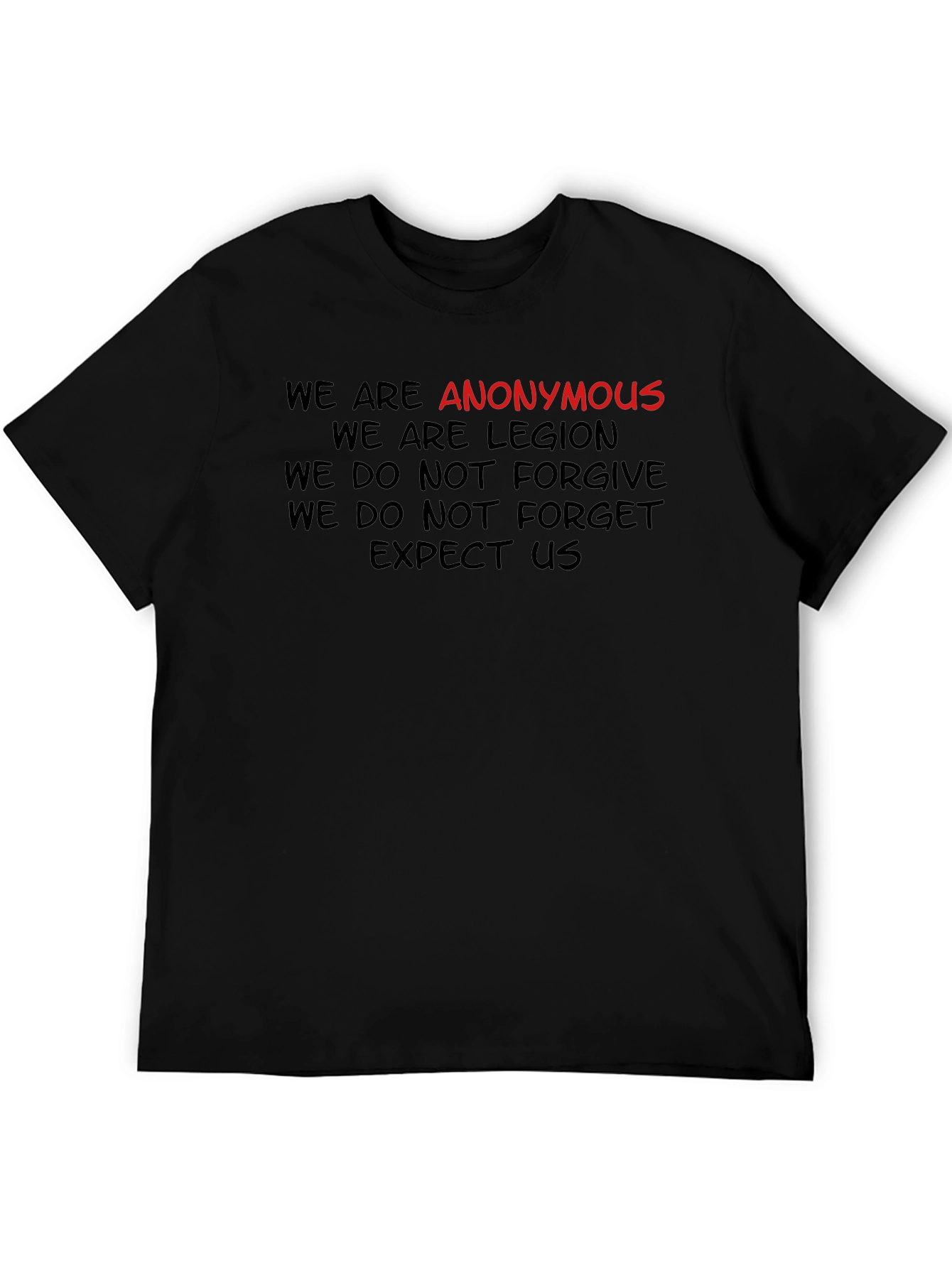 Anonymous Legion T-Shirt - Expect Us