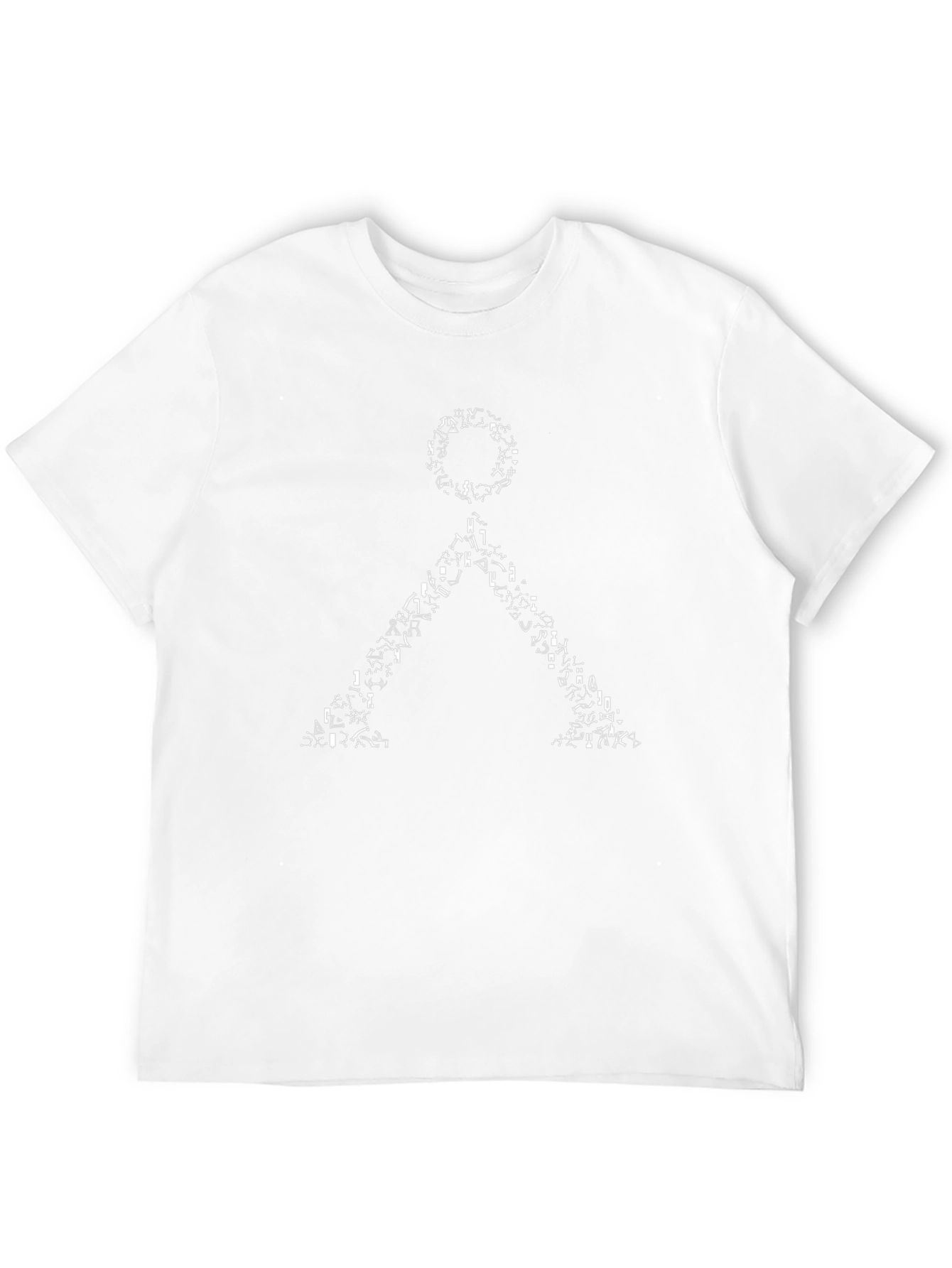 Abstract Symbol Black T-Shirt