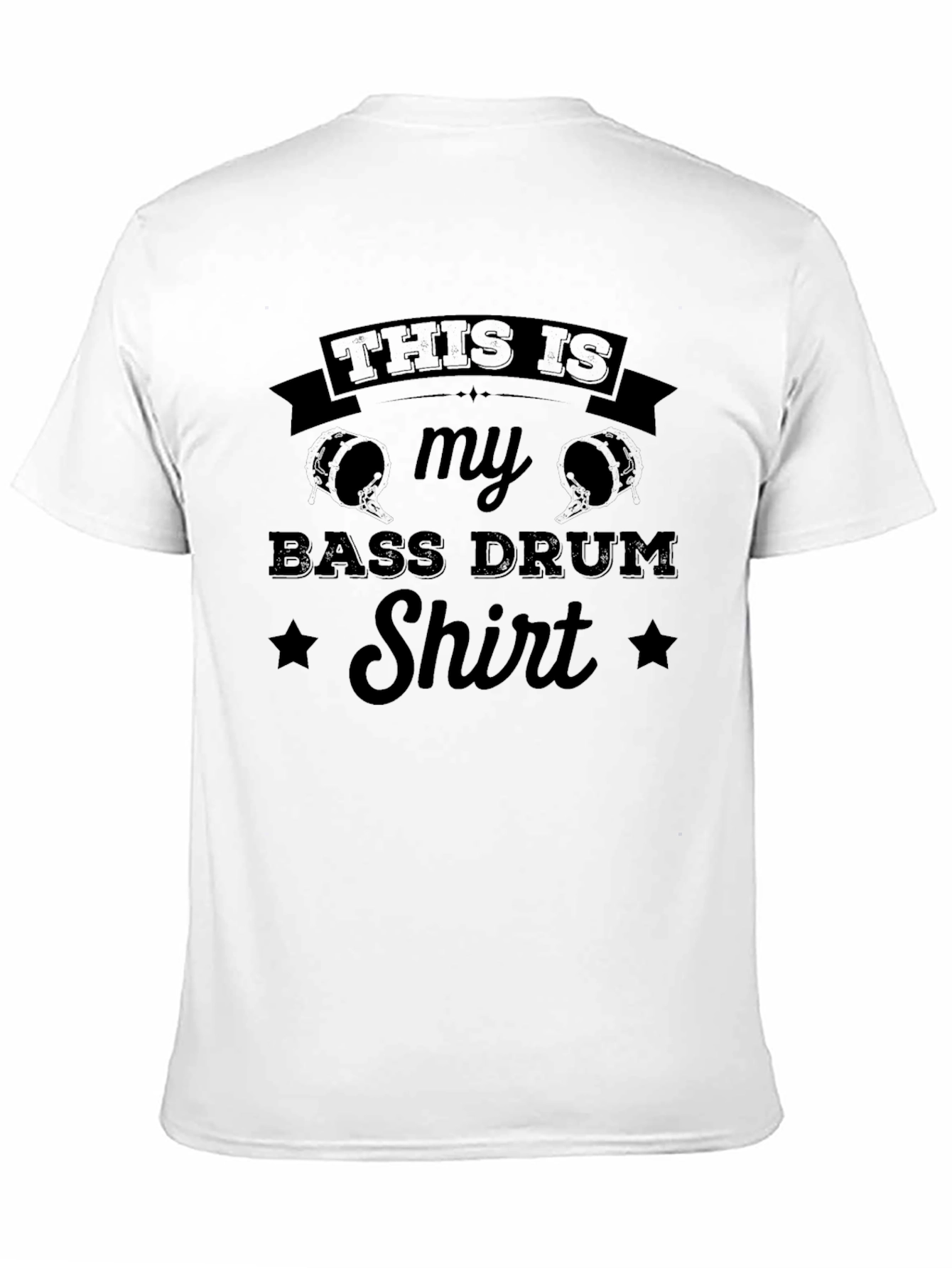 Bass Drum Shirt - Musician Novelty Tee