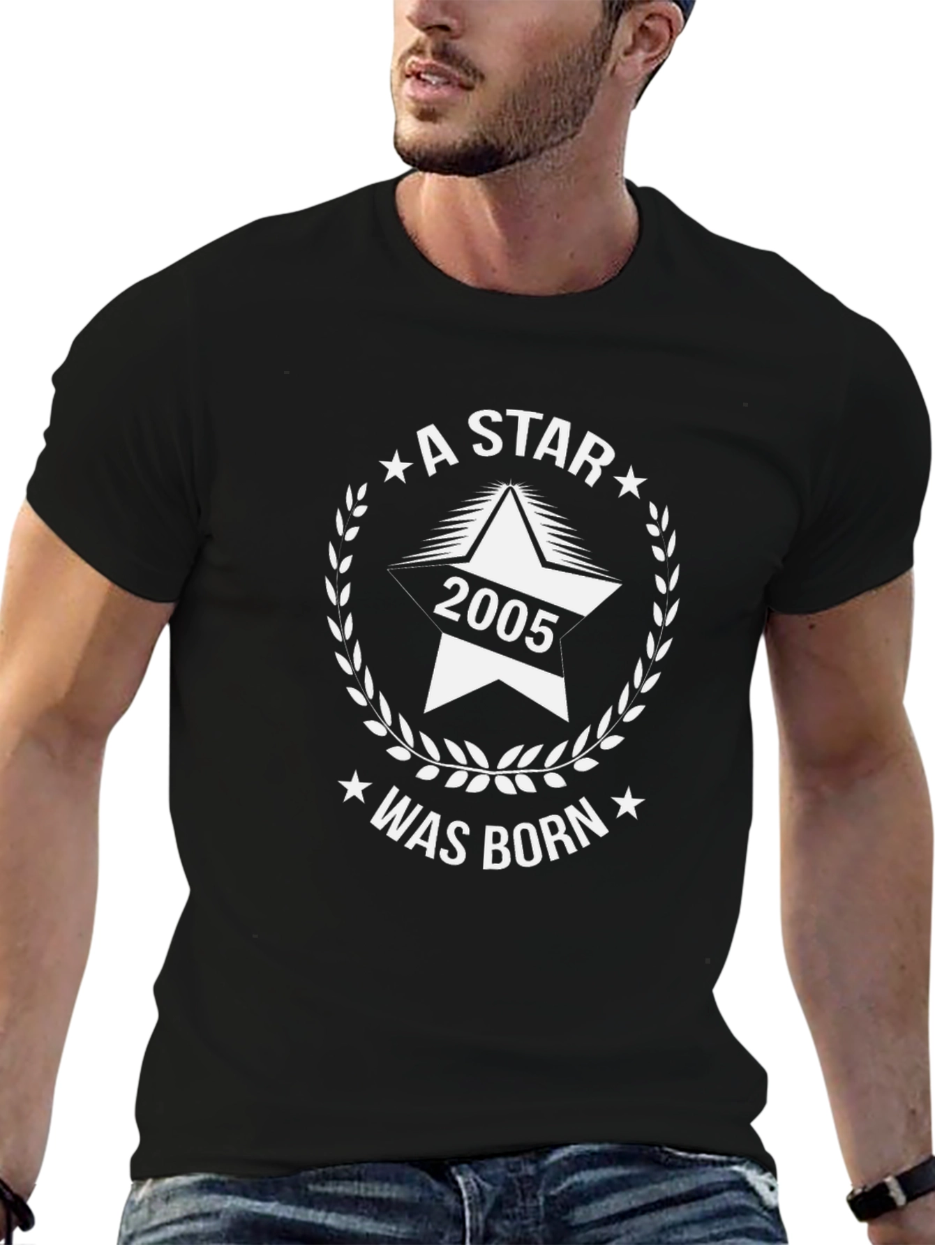 A Star Was Born 2005 Black Graphic T-Shirt