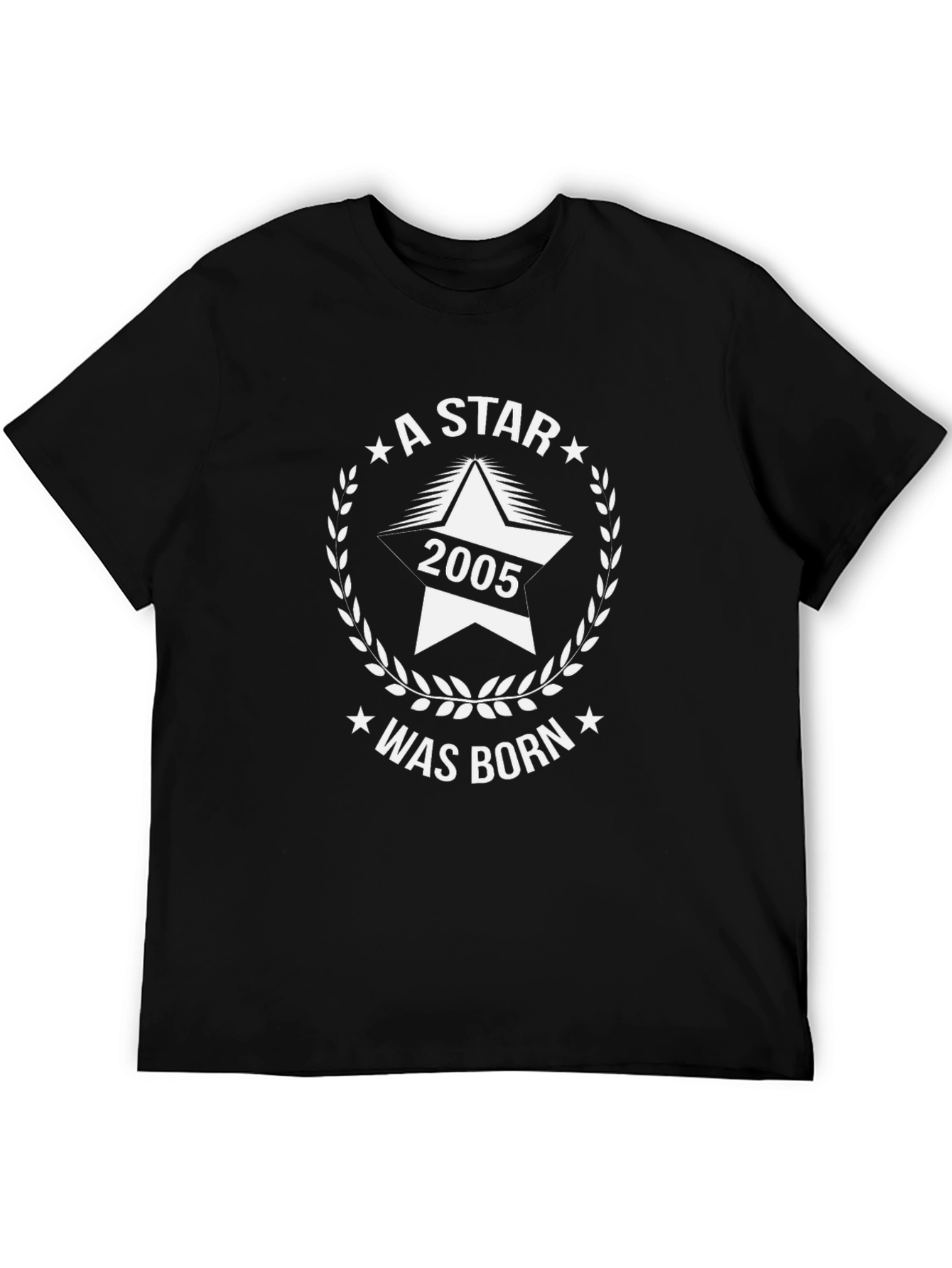 A Star Was Born 2005 Black Graphic T-Shirt