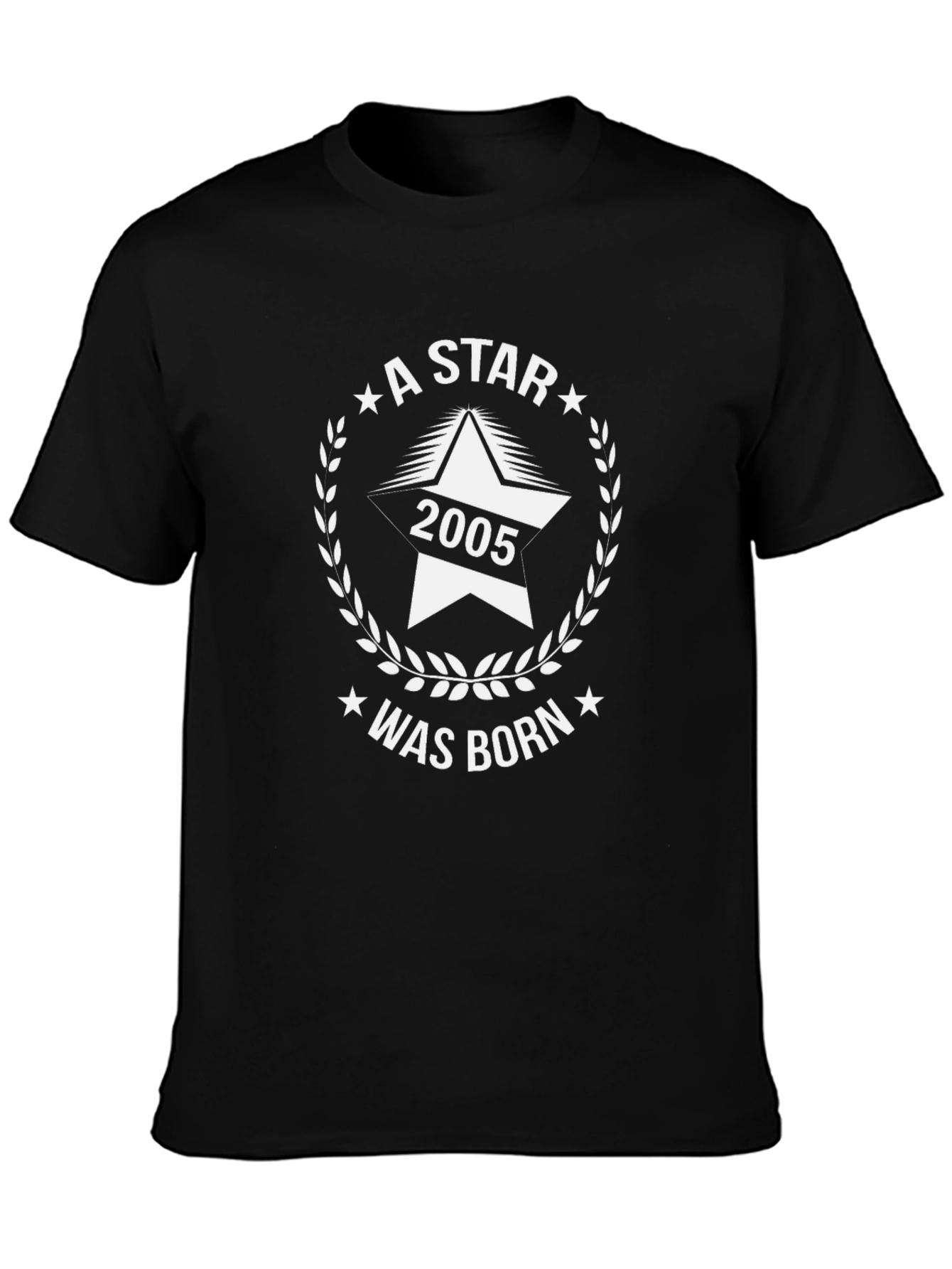 A Star Was Born 2005 Black Graphic T-Shirt