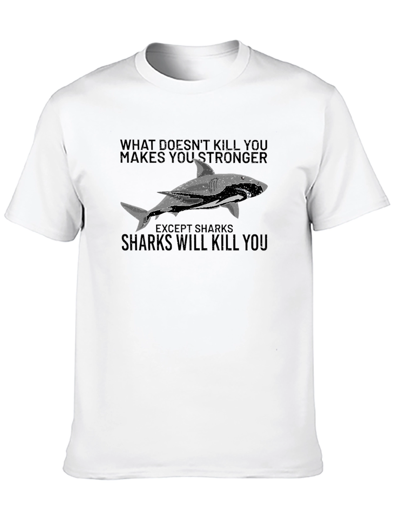 Shark Attack T-Shirt: Funny Graphic Tee