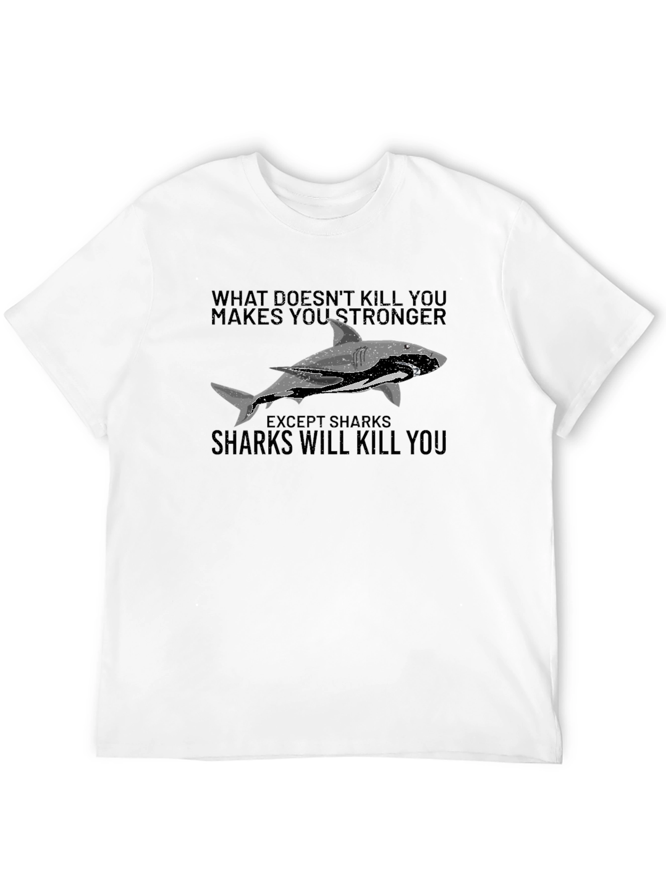 Shark Attack T-Shirt: Funny Graphic Tee
