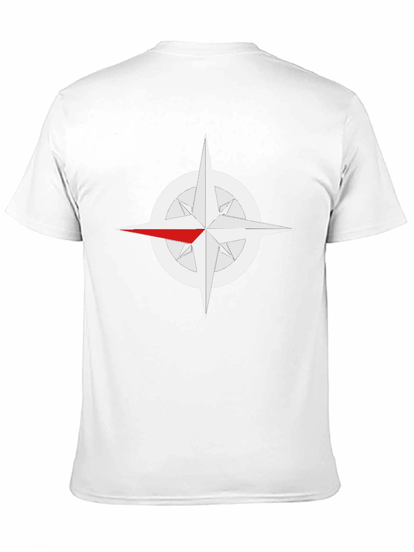 Compass Rose Graphic Tee - Classic Black