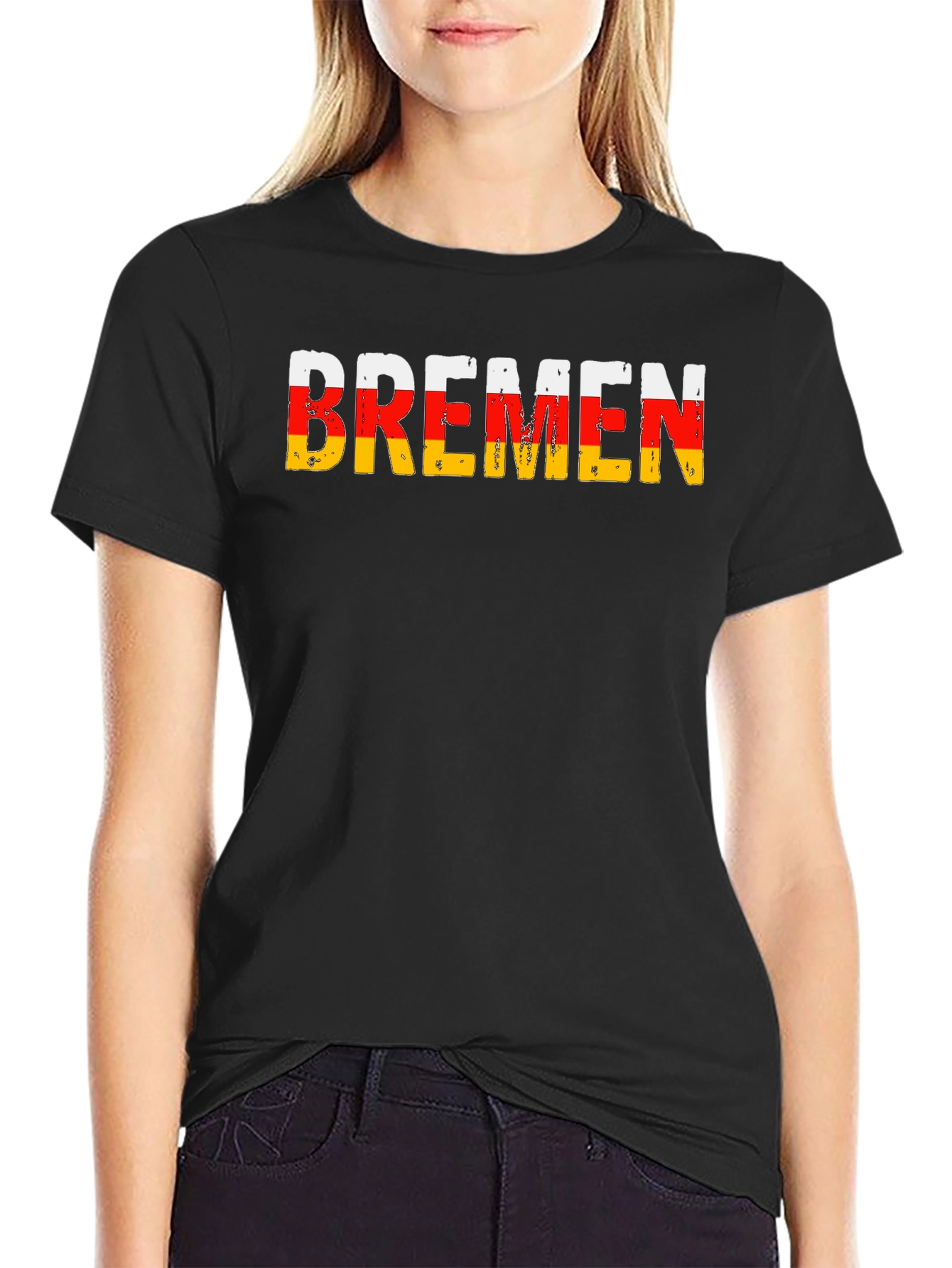 Bremen Germany Flag T-Shirt