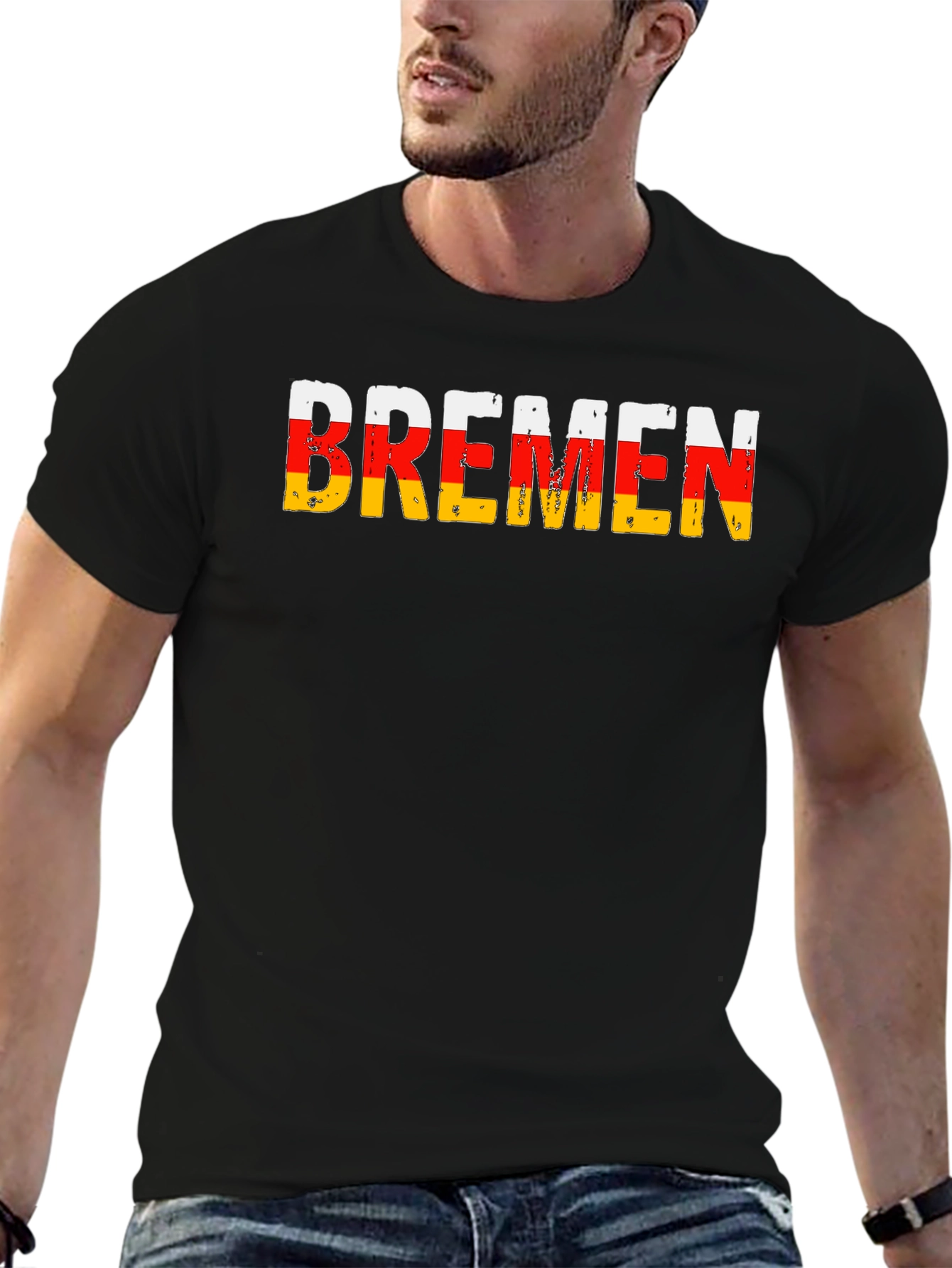 Bremen Germany Flag T-Shirt