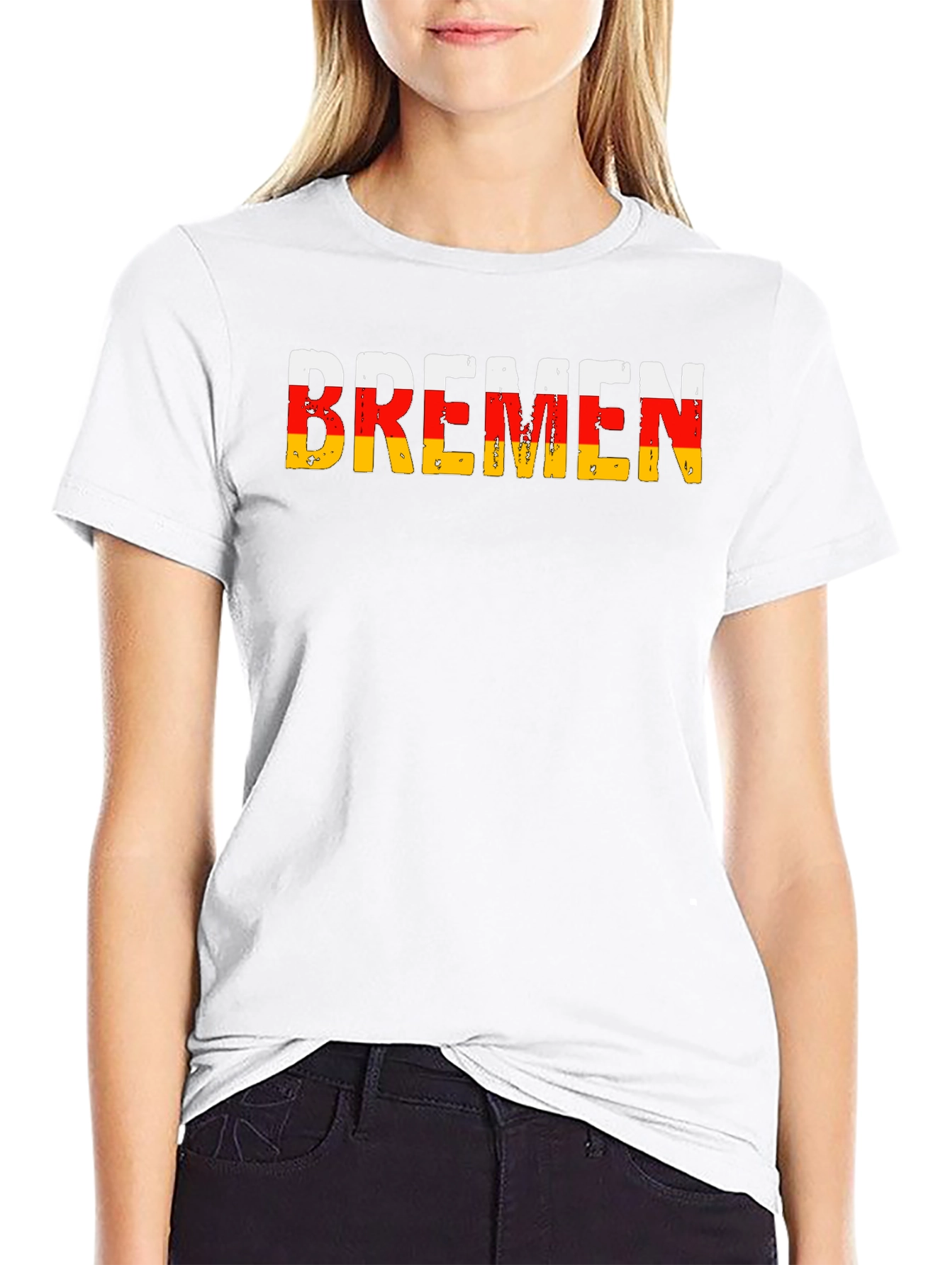 Bremen Germany Flag T-Shirt