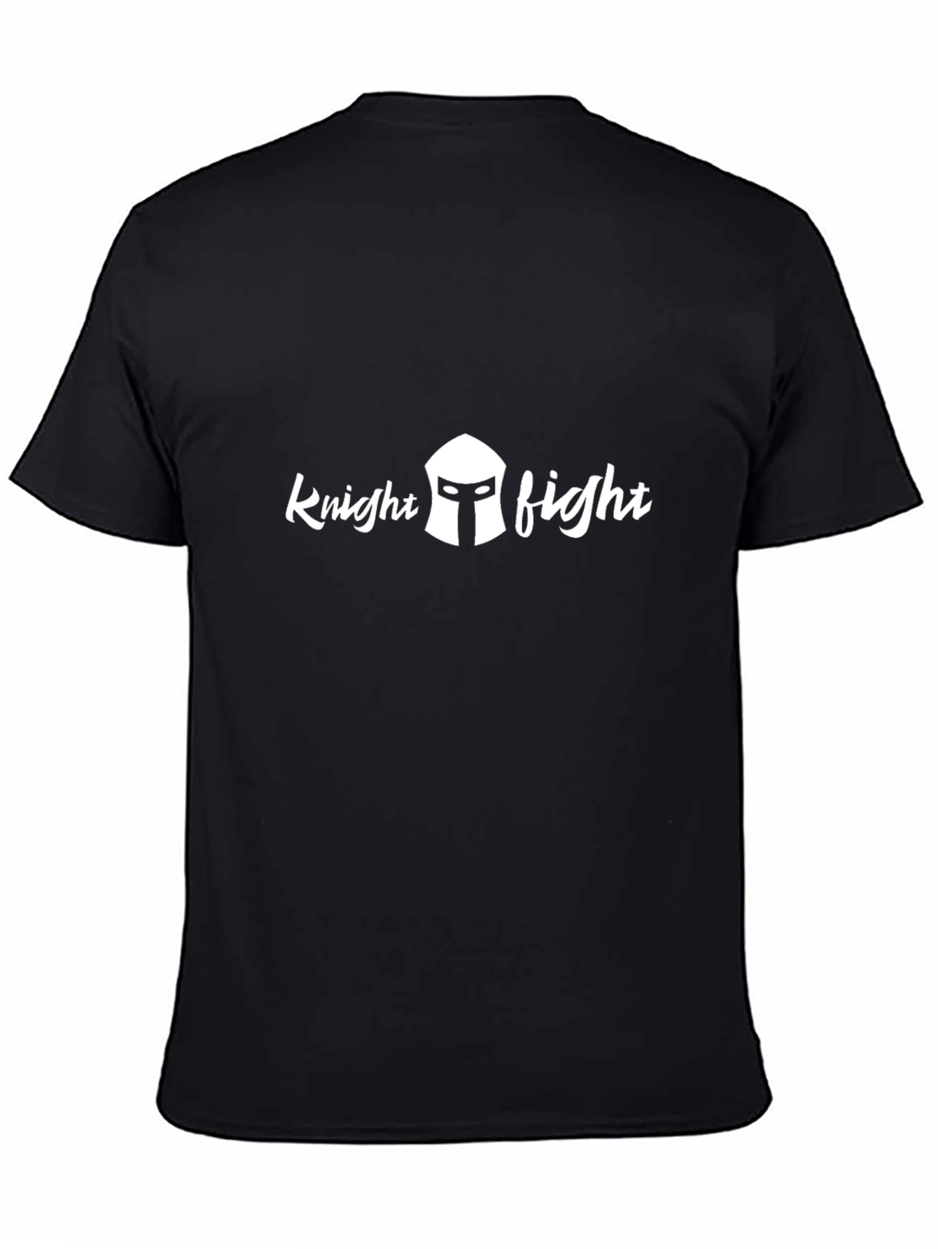 Knight Fight Black T-Shirt