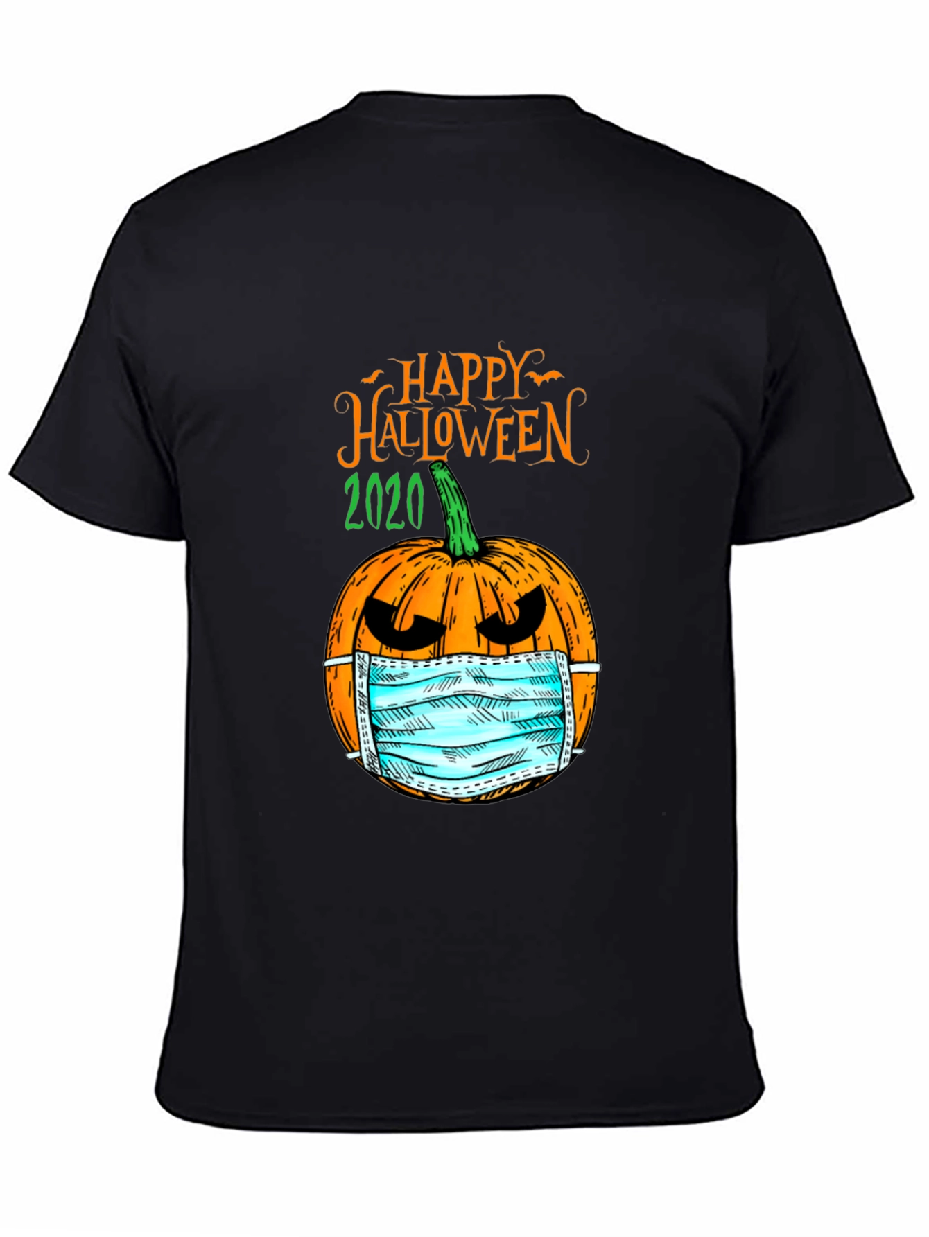 Happy Halloween 2020 Masked Pumpkin T-Shirt
