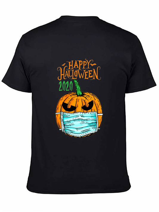 Happy Halloween 2020 Masked Pumpkin T-Shirt