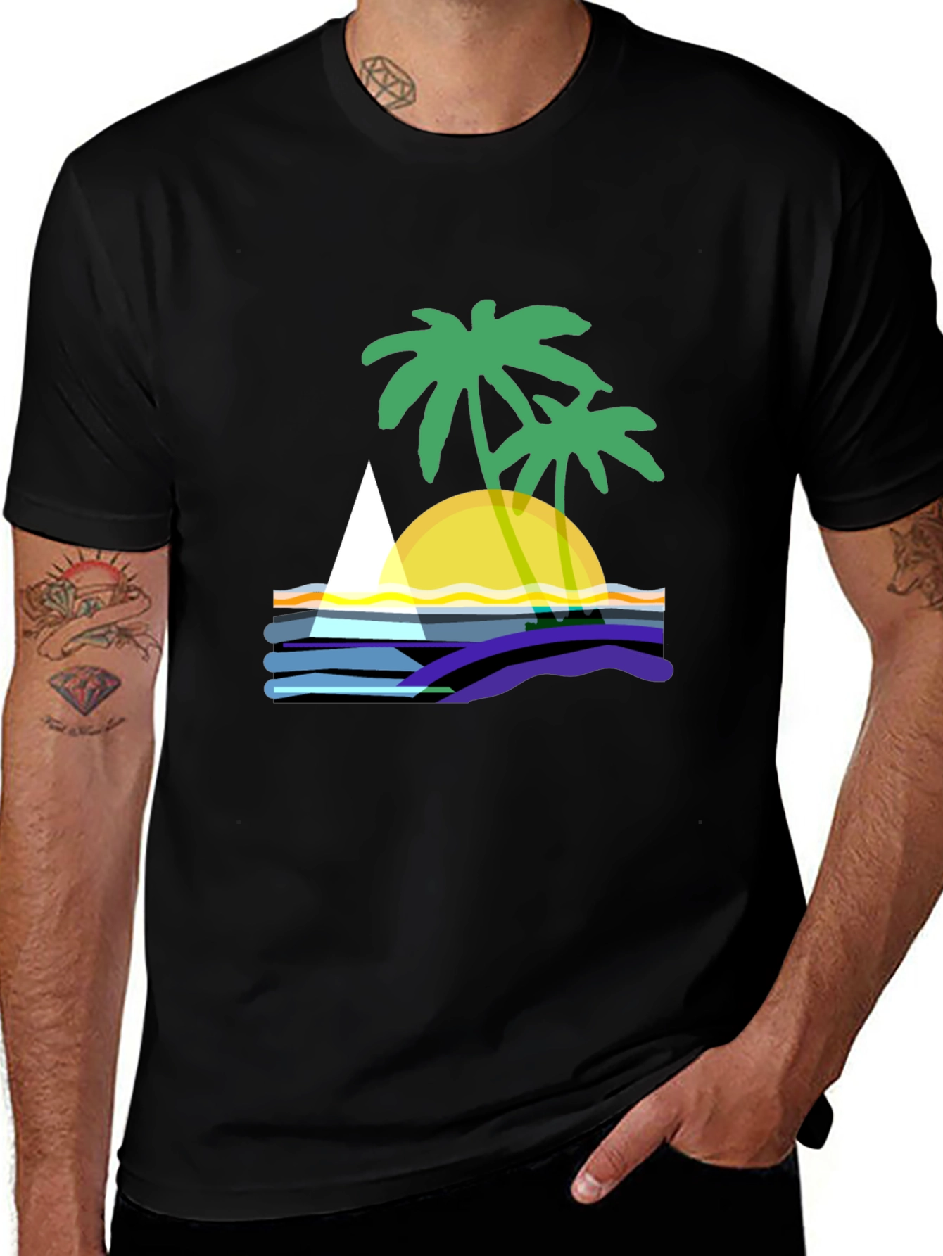 Tropical Sunset T-Shirt