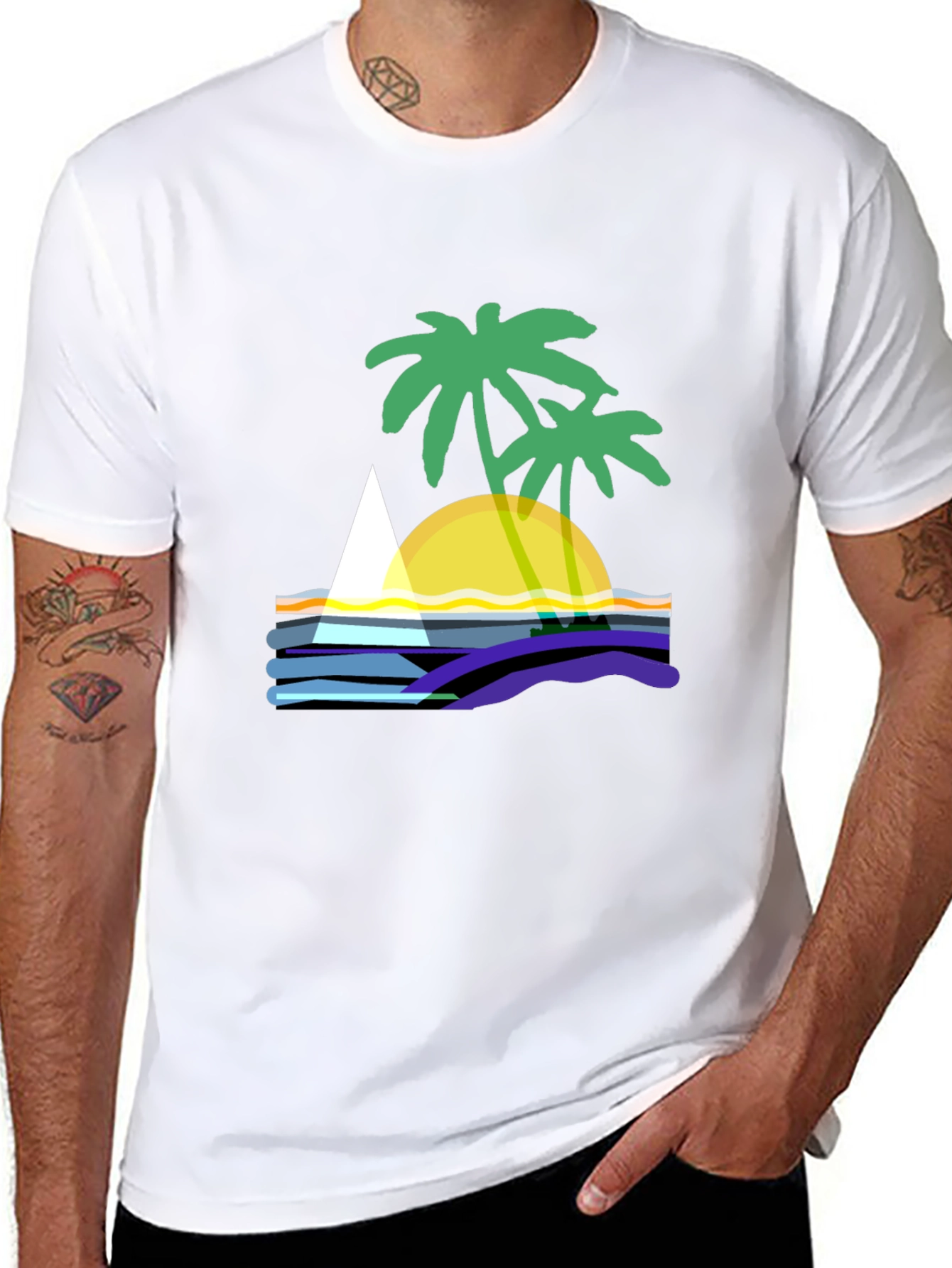 Tropical Sunset T-Shirt