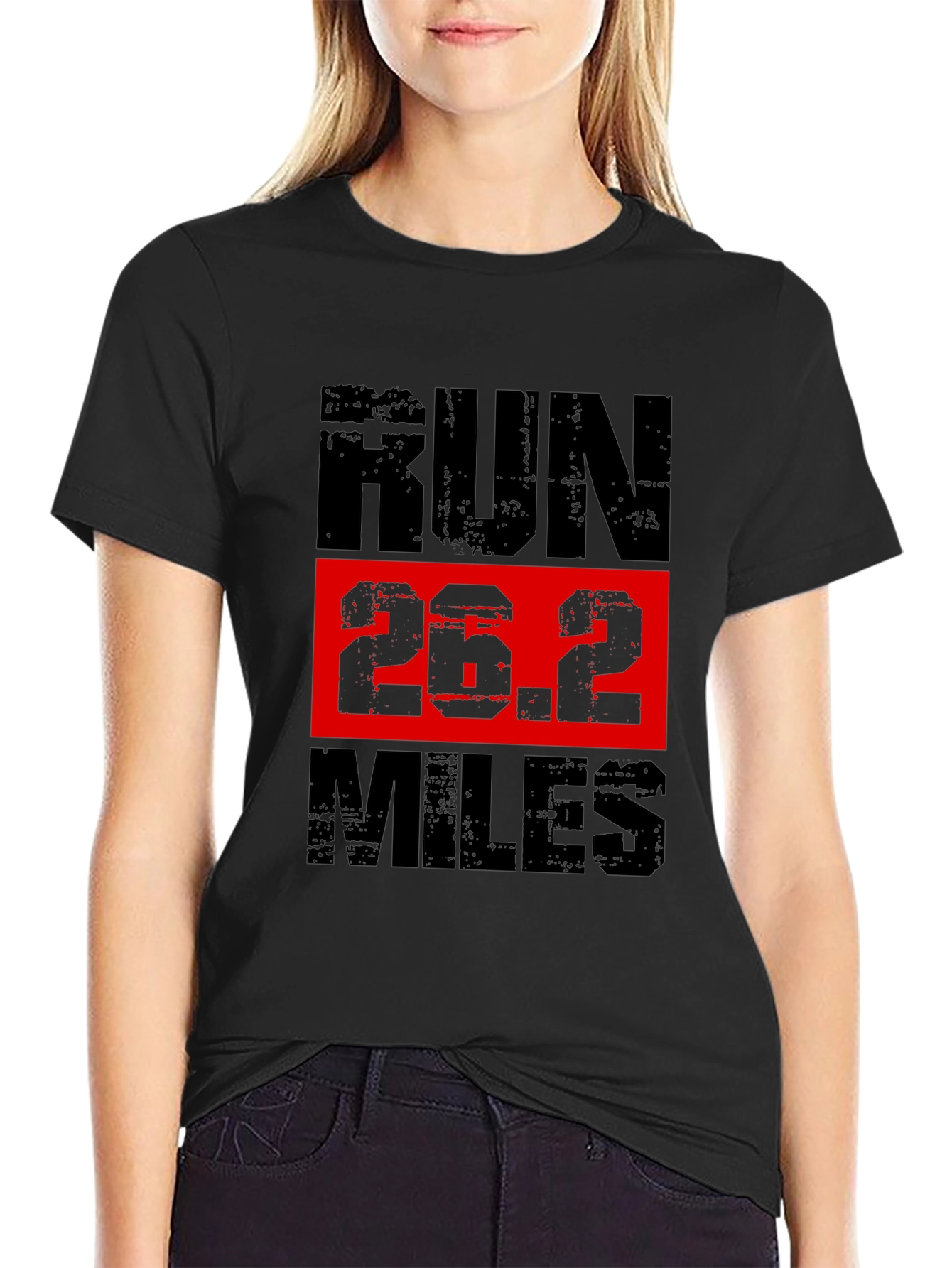 Run 26.2 Miles Marathon T-Shirt