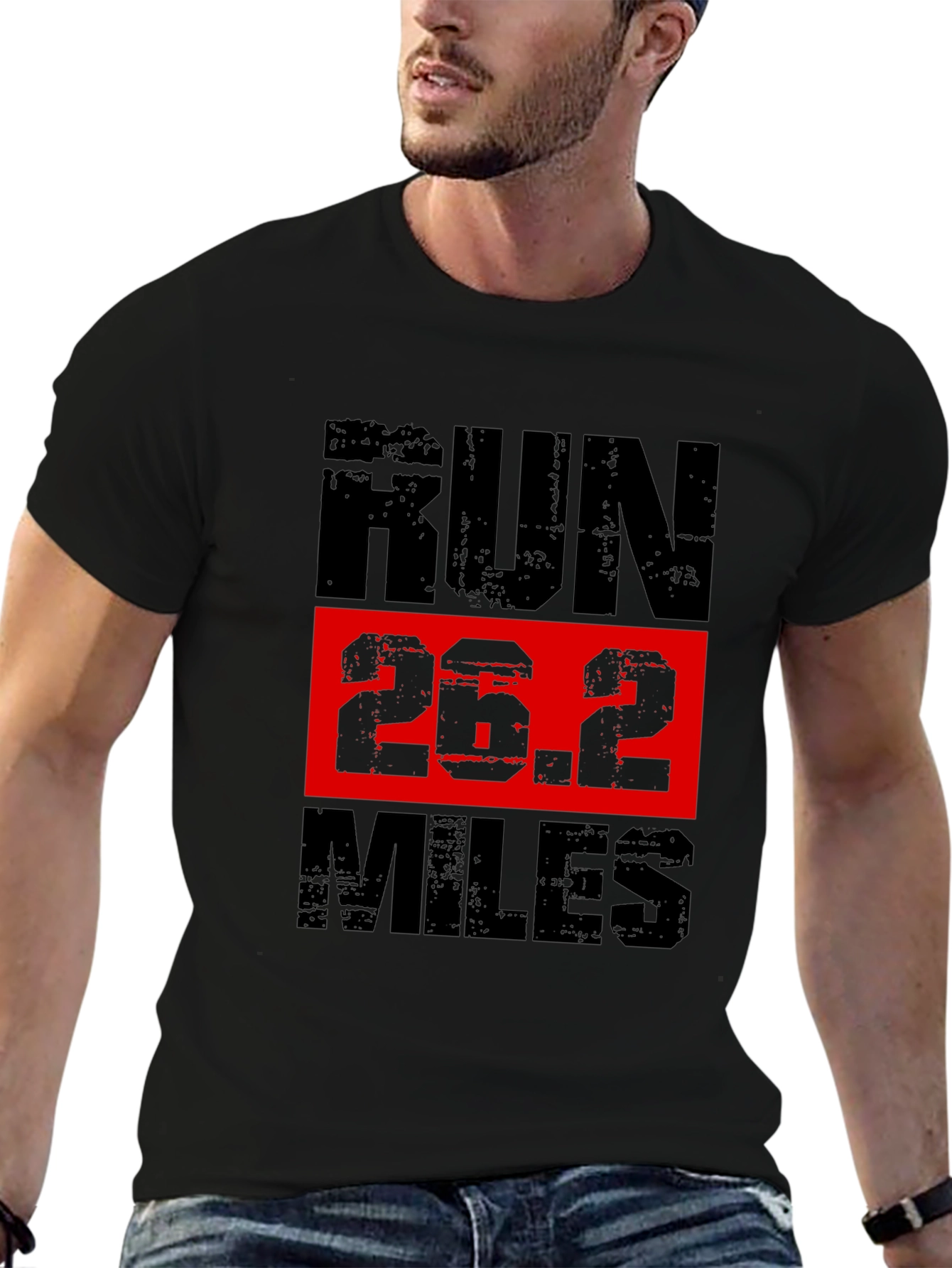 Run 26.2 Miles Marathon T-Shirt