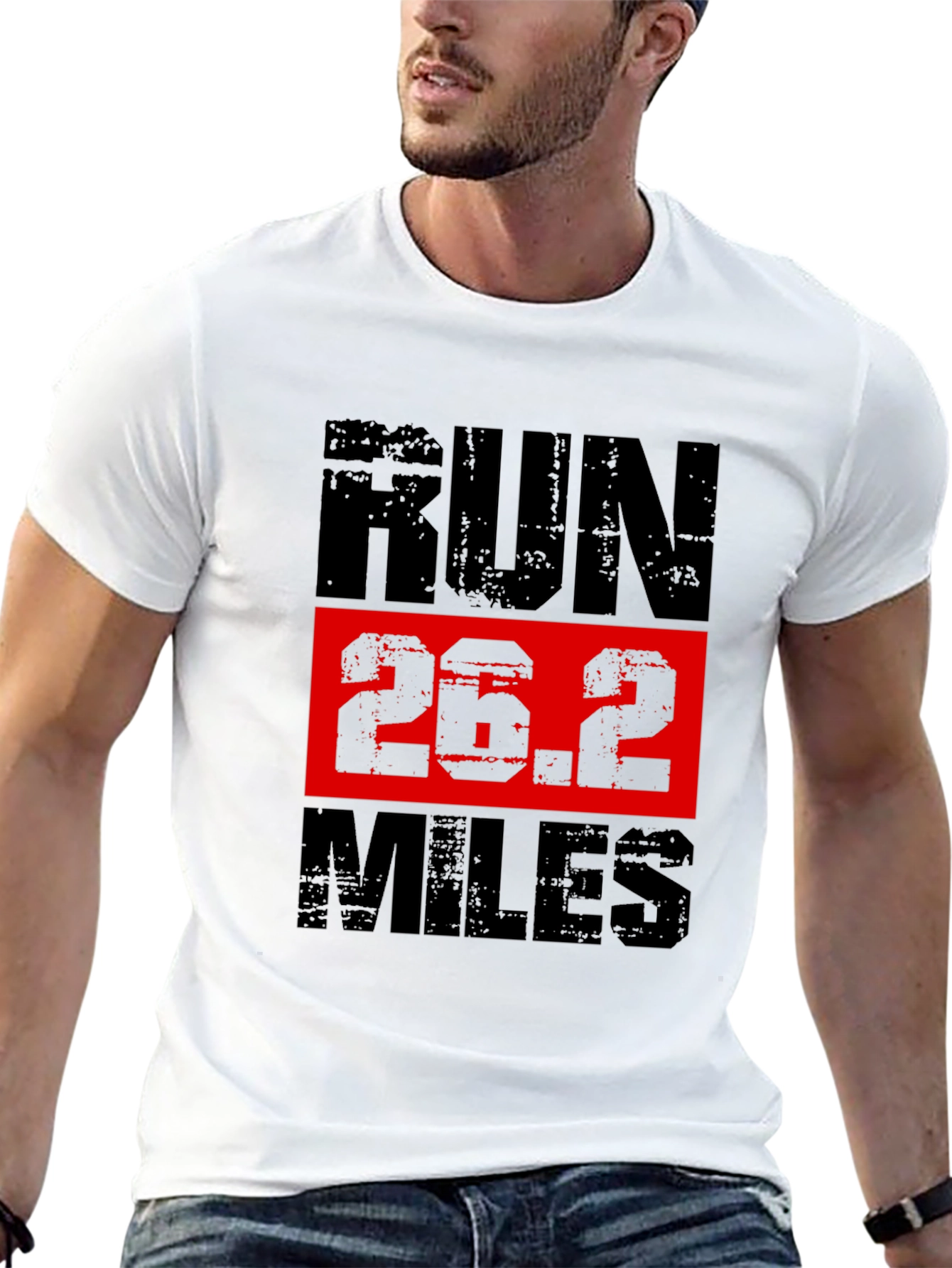 Run 26.2 Miles Marathon T-Shirt