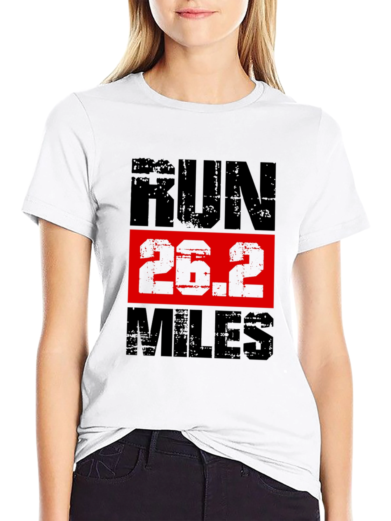 Run 26.2 Miles Marathon T-Shirt