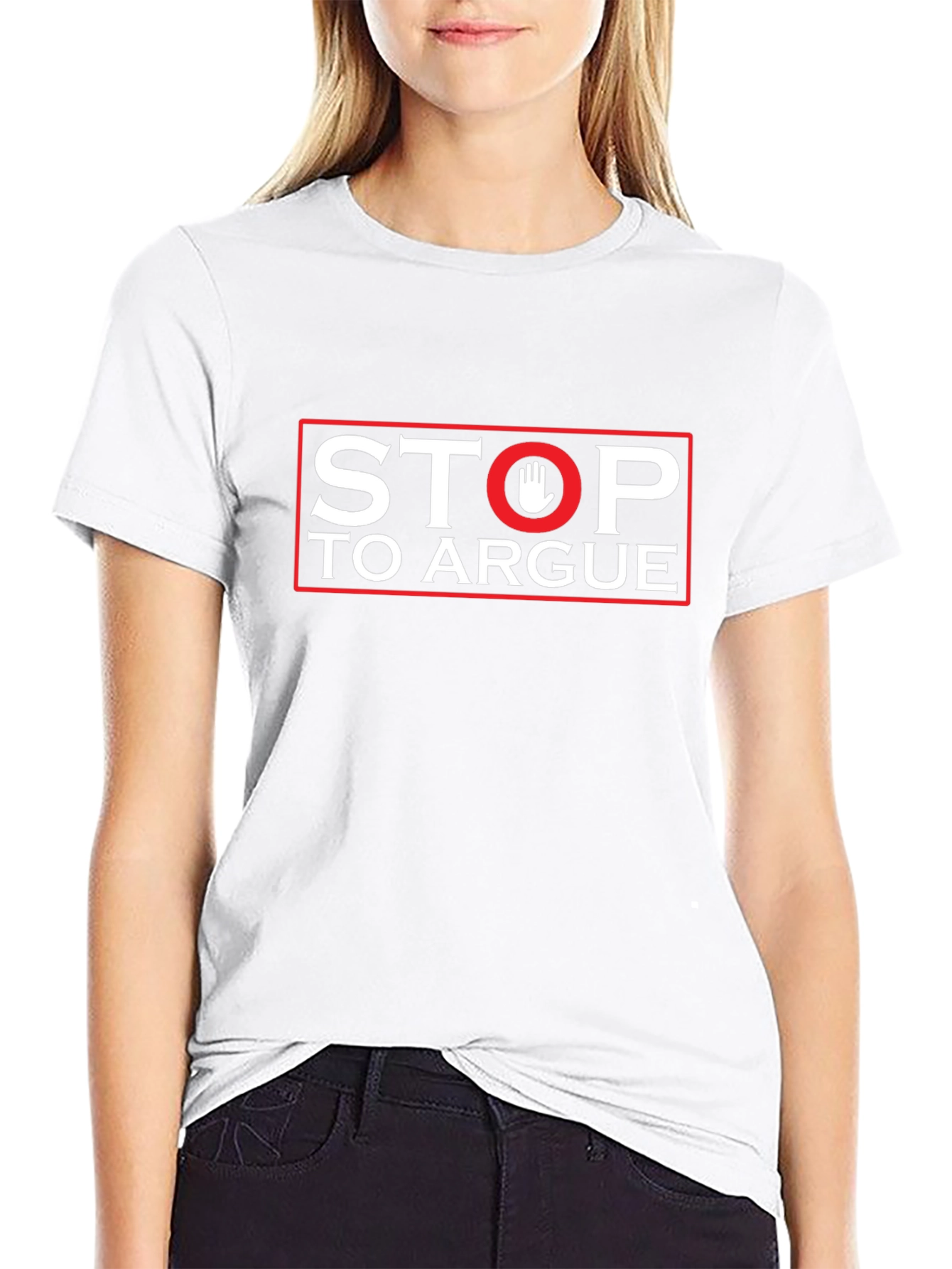 Stop To Argue Graphic Tee