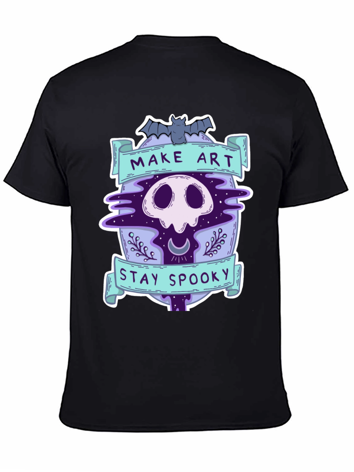 Make Art Stay Spooky Graphic Tee