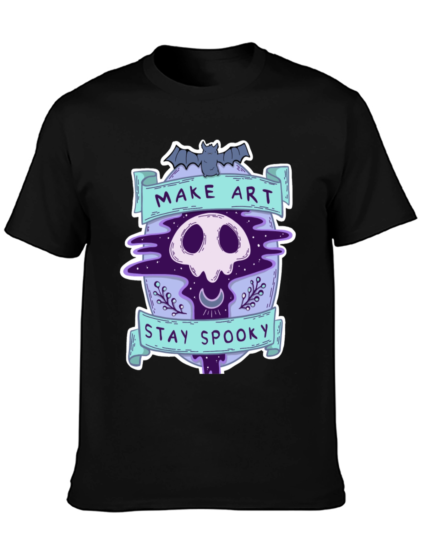 Make Art Stay Spooky Graphic Tee