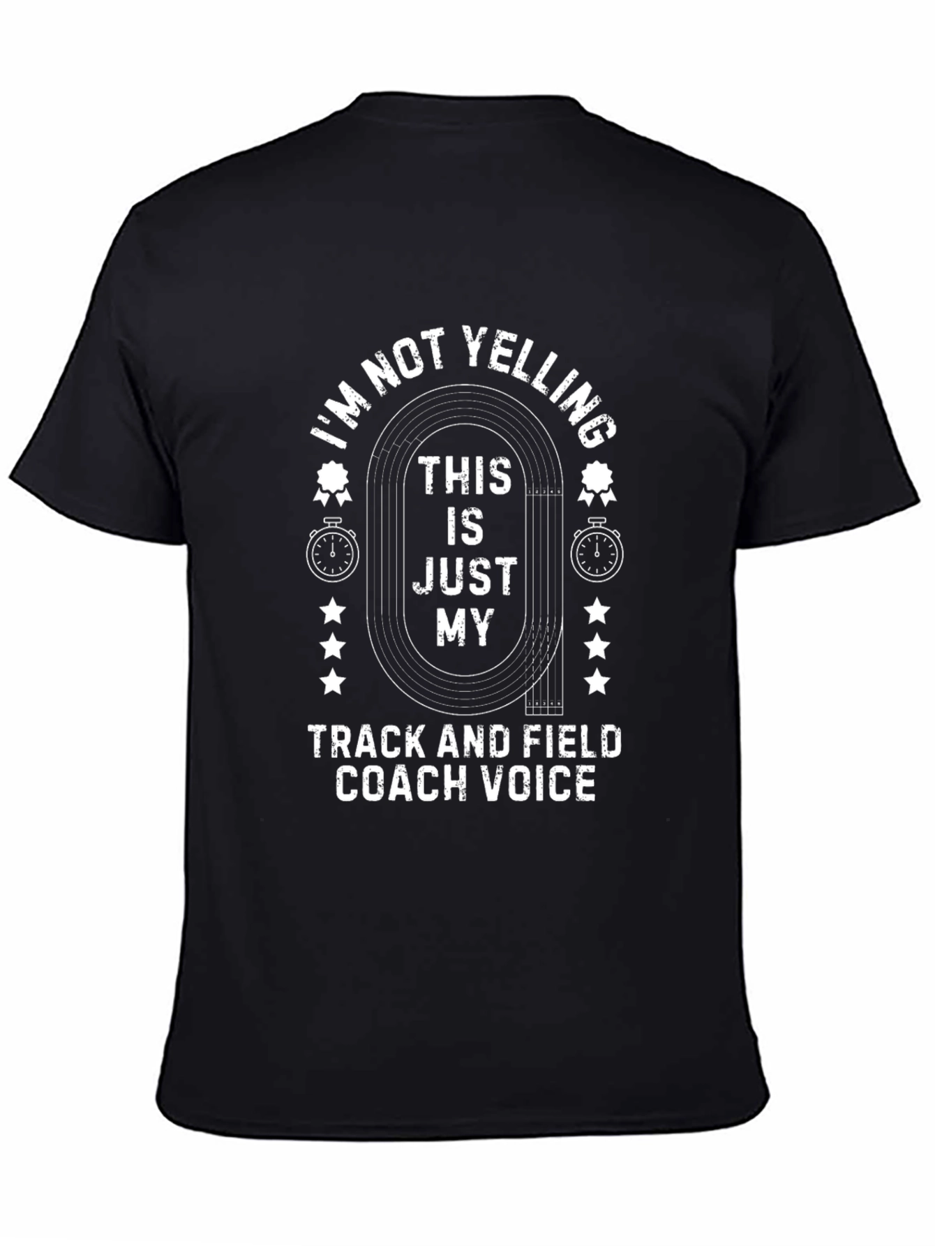 Track and Field Coach Voice T-Shirt - Funny Gift