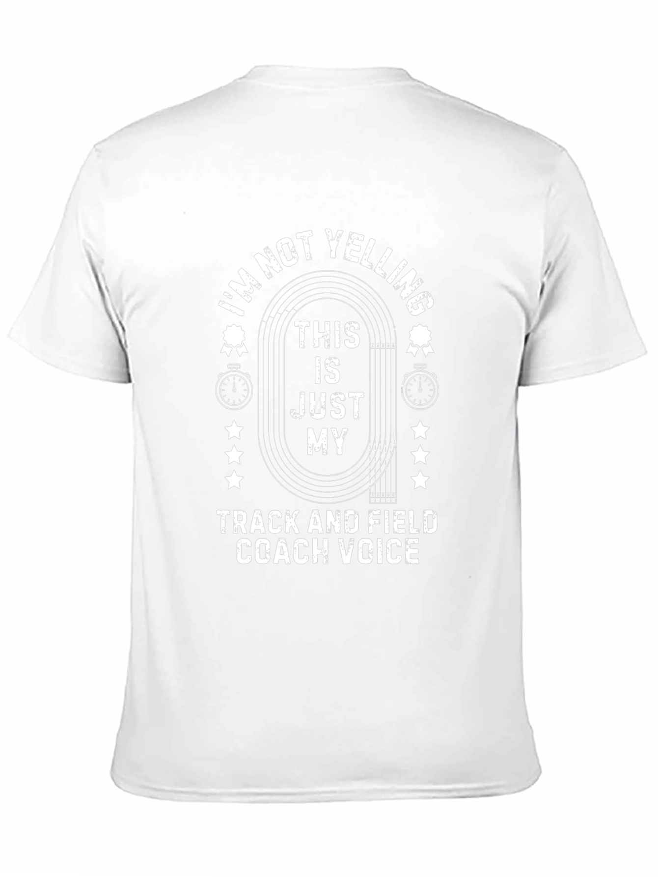 Track and Field Coach Voice T-Shirt - Funny Gift