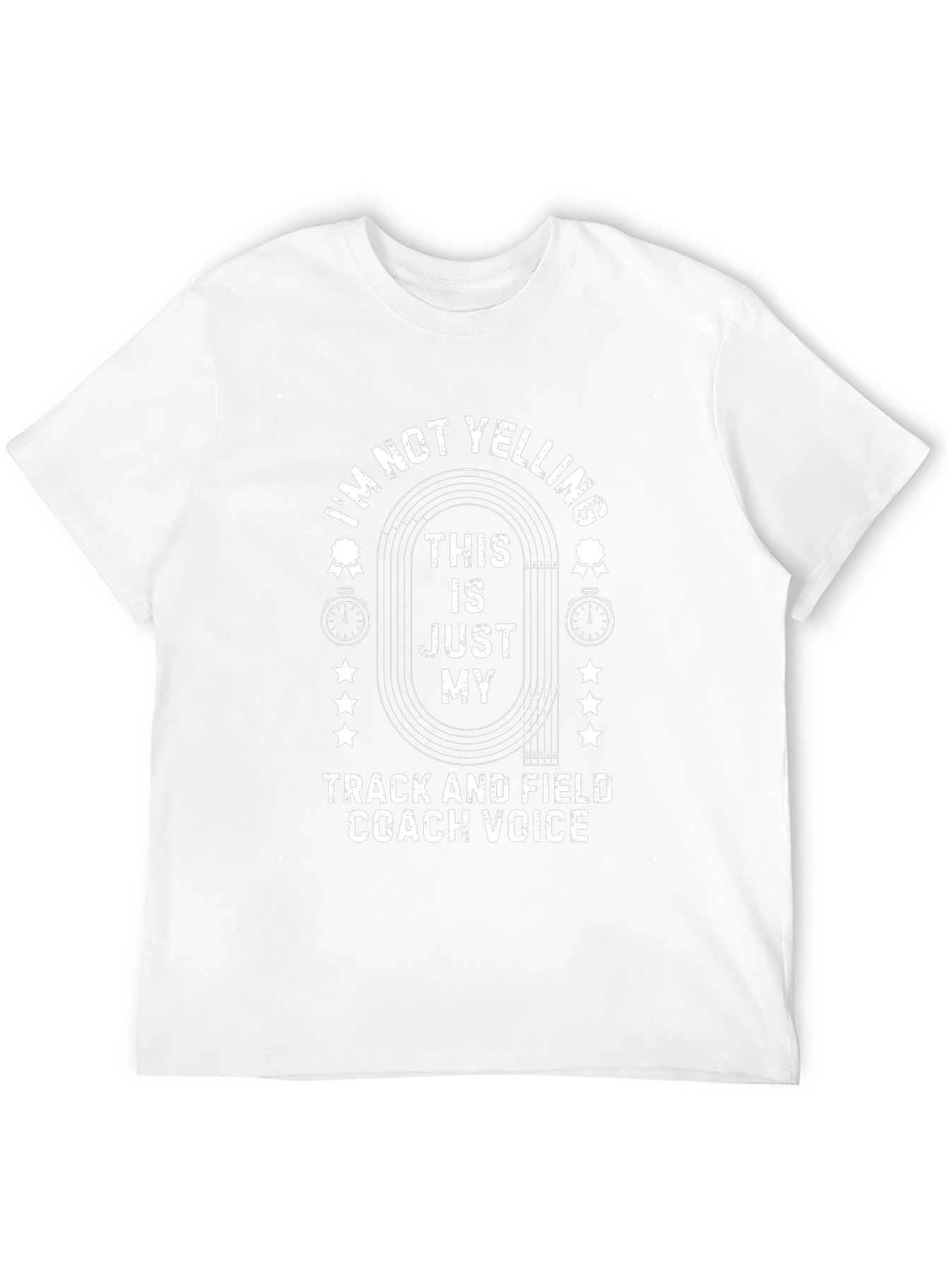 Track and Field Coach Voice T-Shirt - Funny Gift