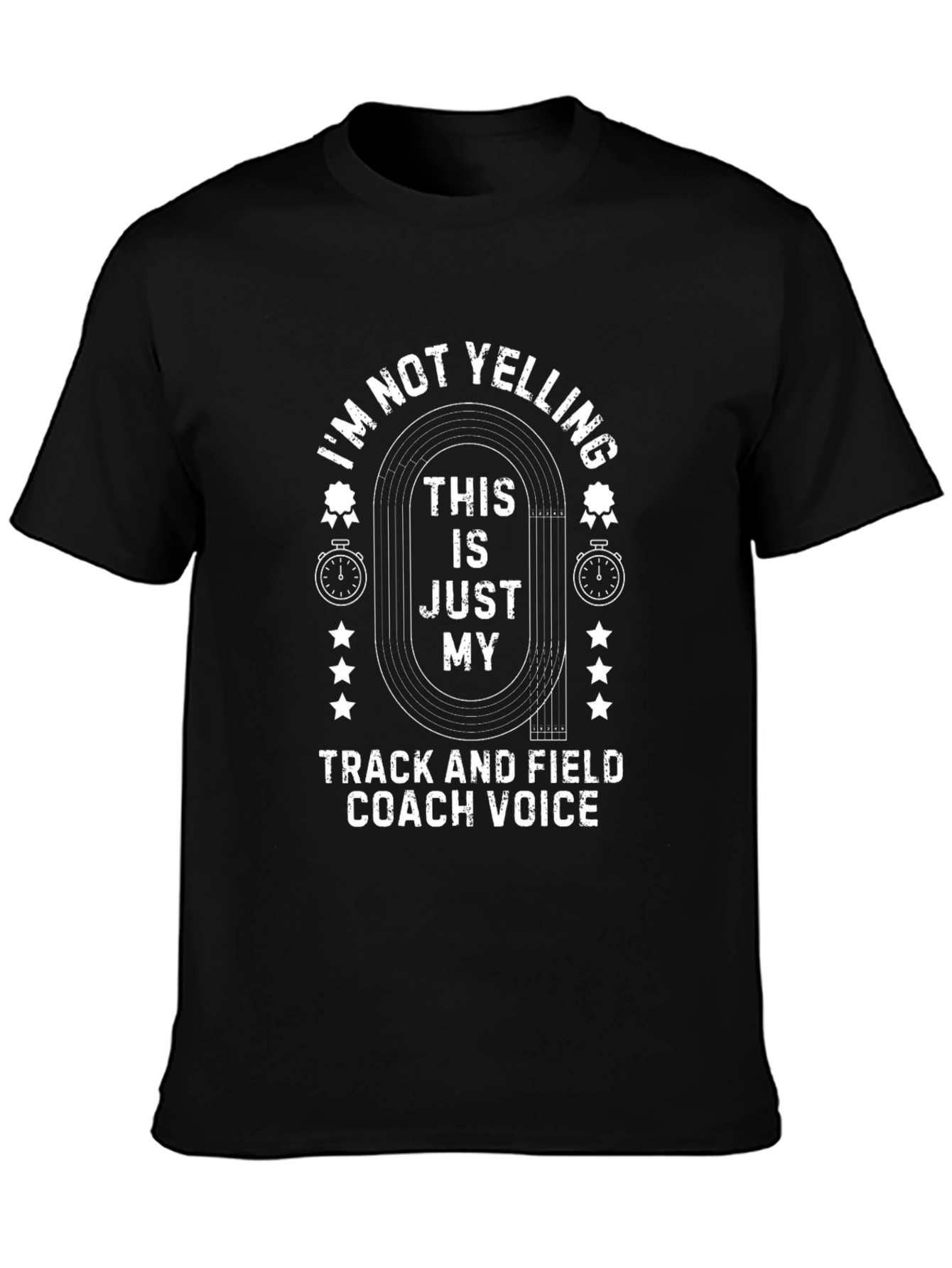 Track and Field Coach Voice T-Shirt - Funny Gift