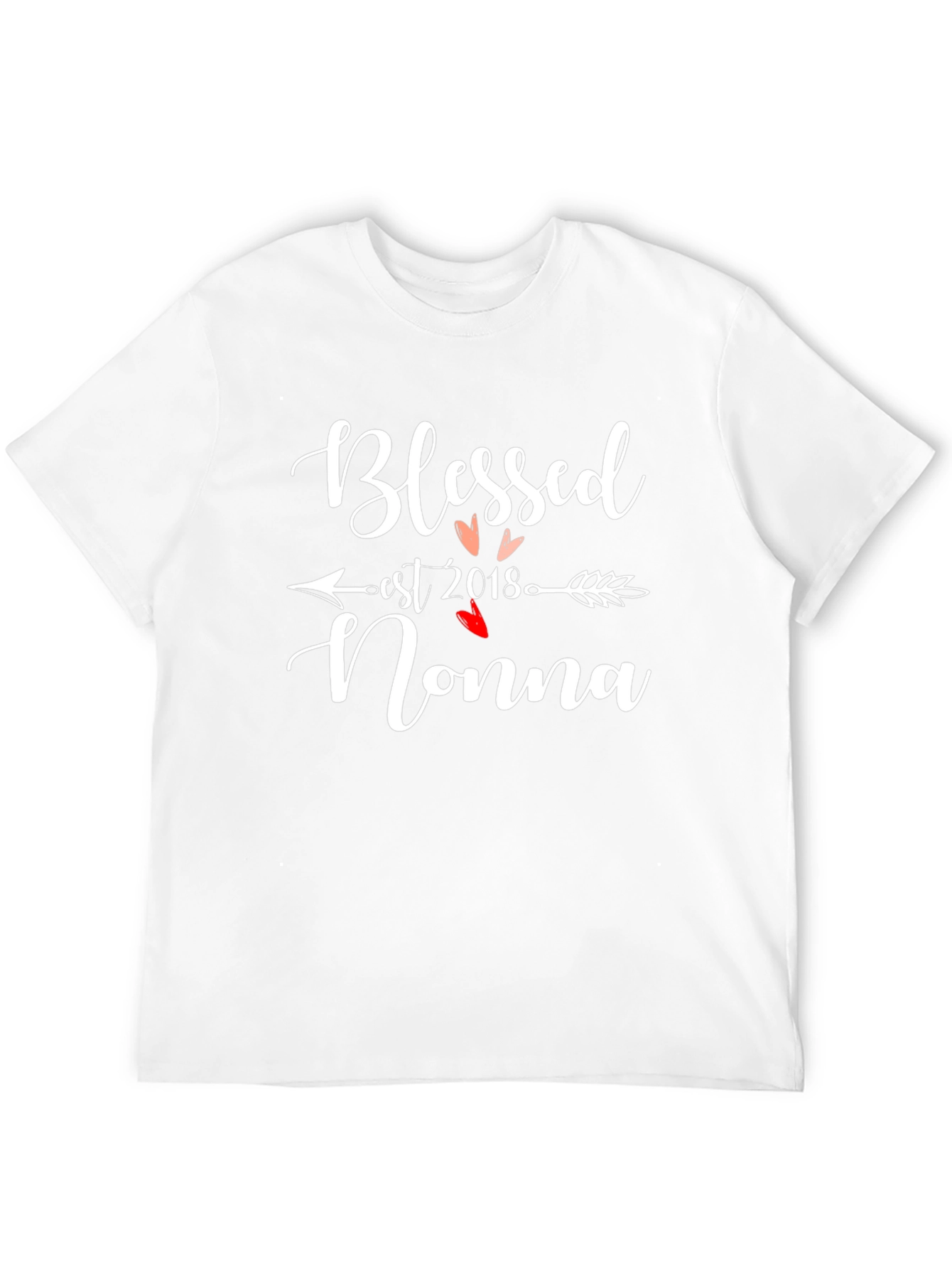 Blessed Nonna T-Shirt - Est. 2018 Graphic Tee