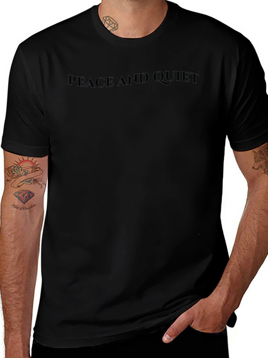 Peace and Quiet Graphic T-Shirt