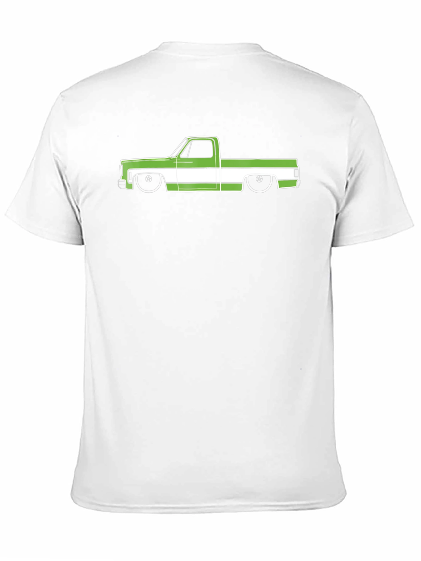 Truck T-Shirt Black Cotton Graphic Tee