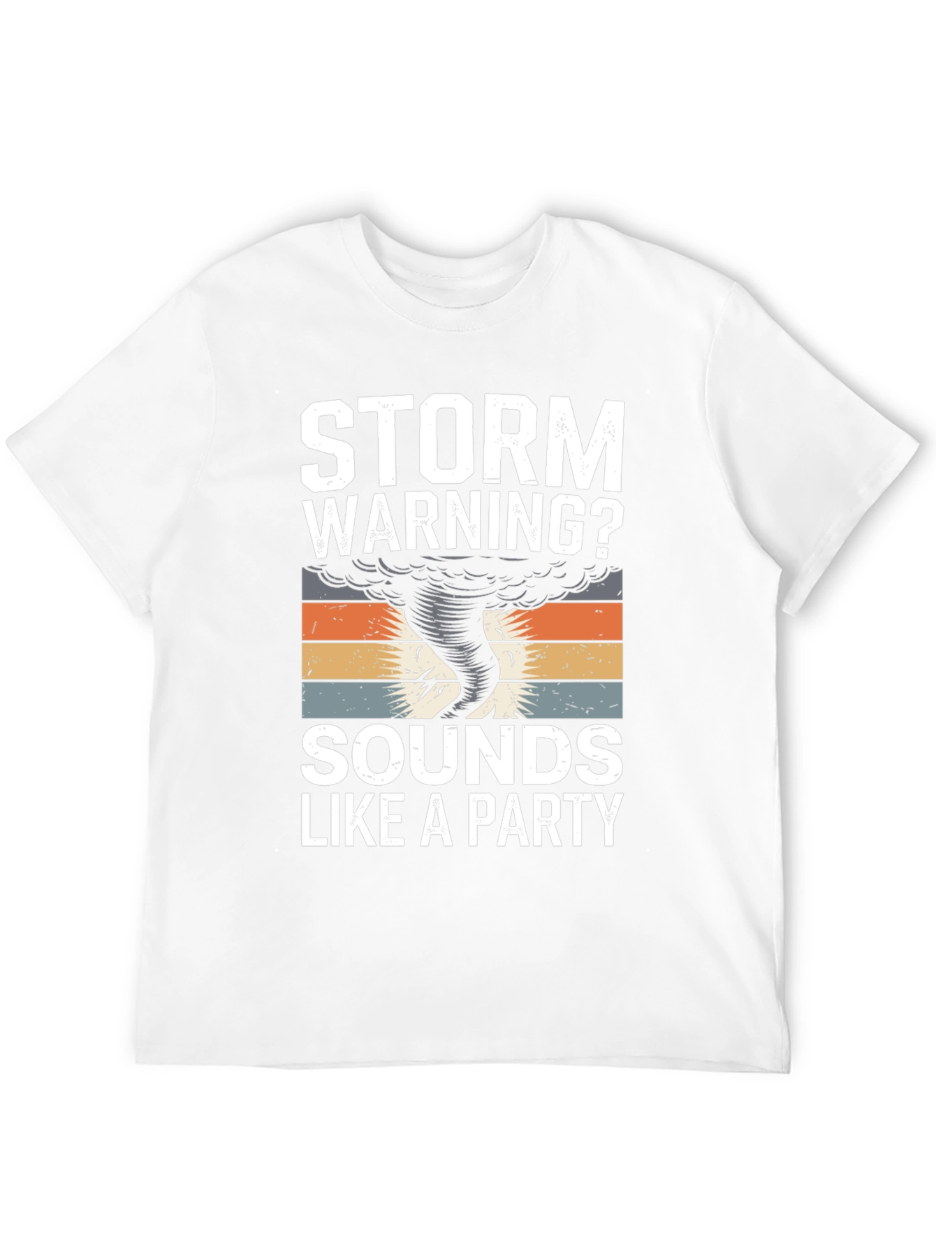 Storm Warning Party T-Shirt - Fun Graphic Tee