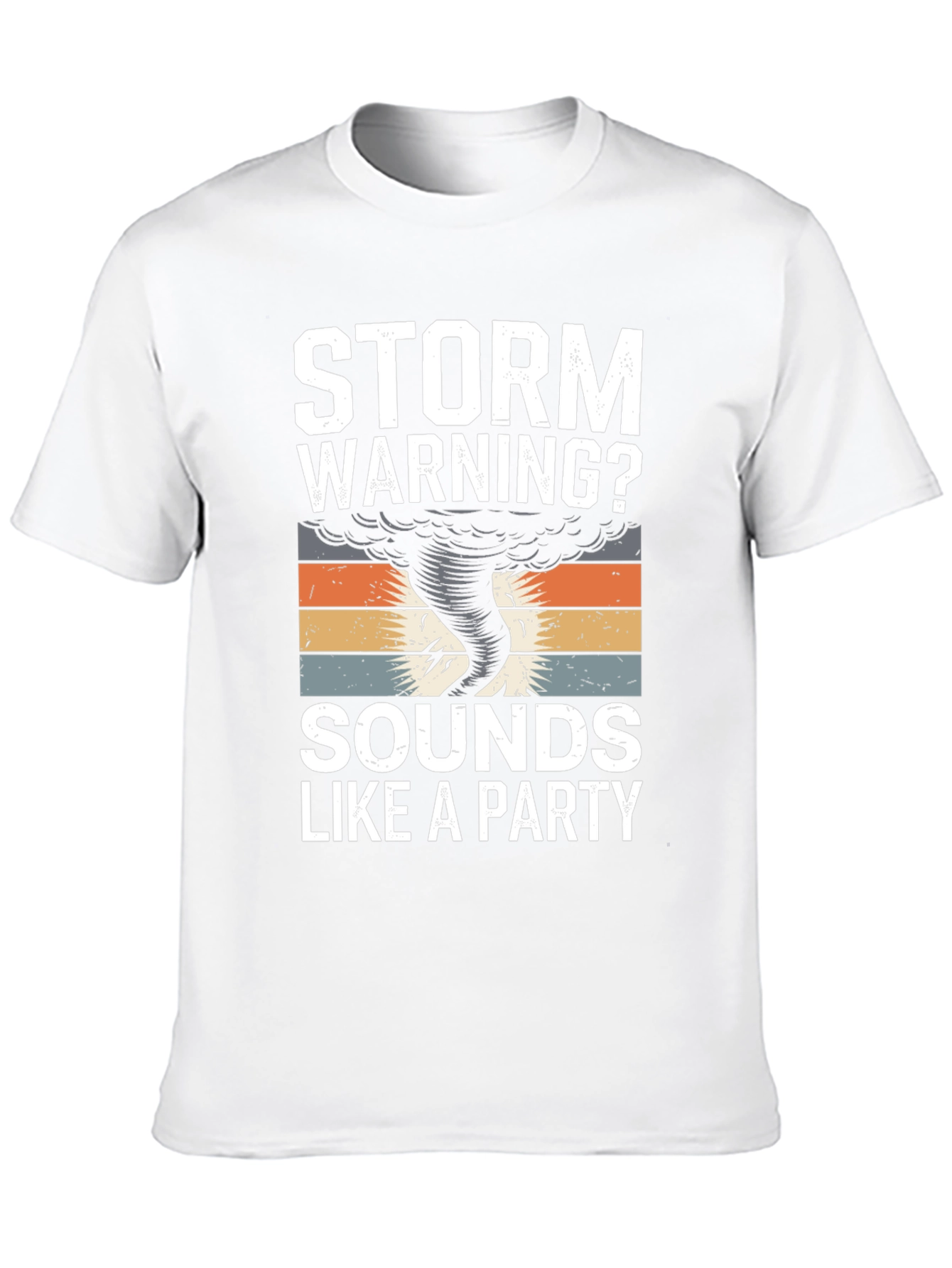 Storm Warning Party T-Shirt - Fun Graphic Tee