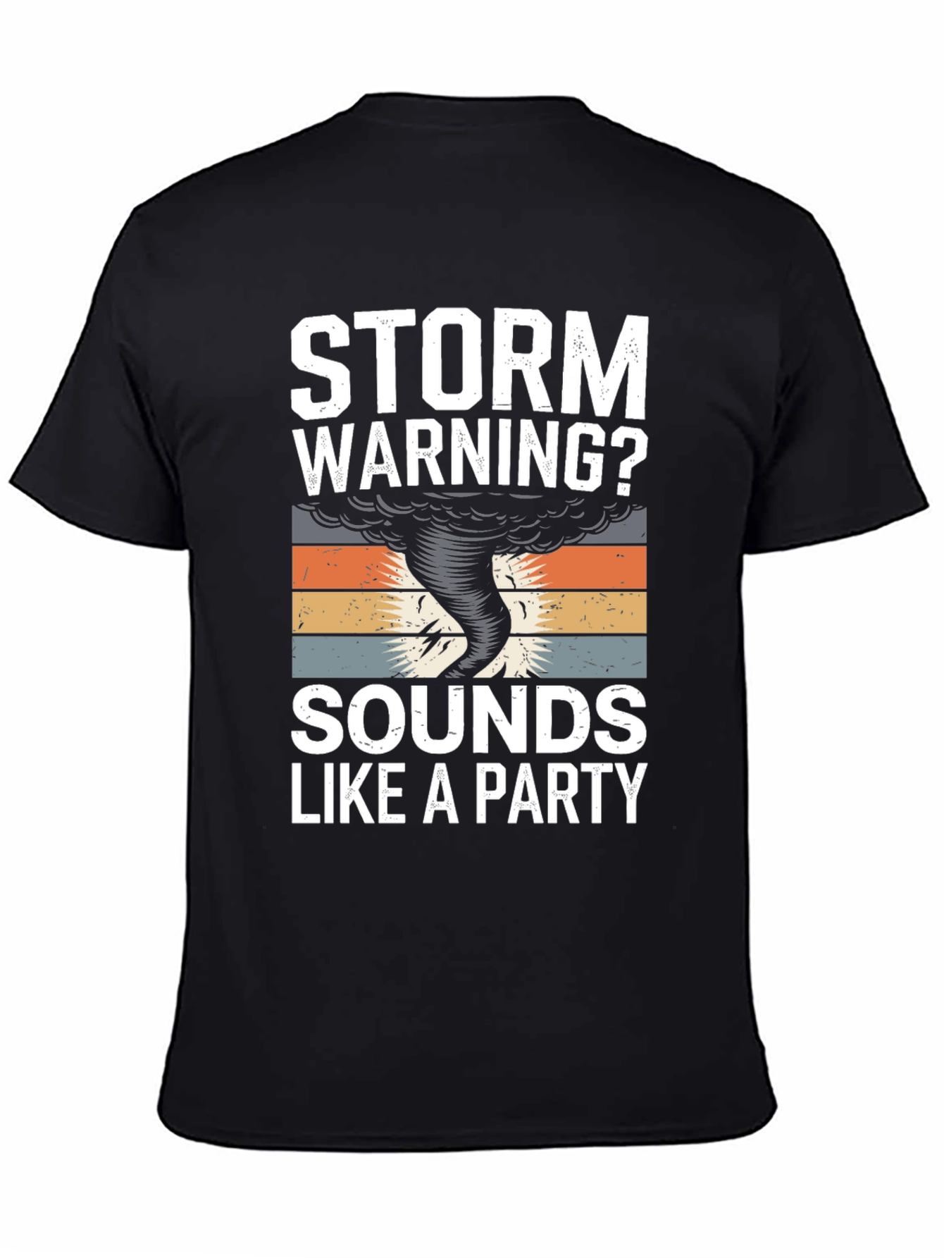 Storm Warning Party T-Shirt - Fun Graphic Tee