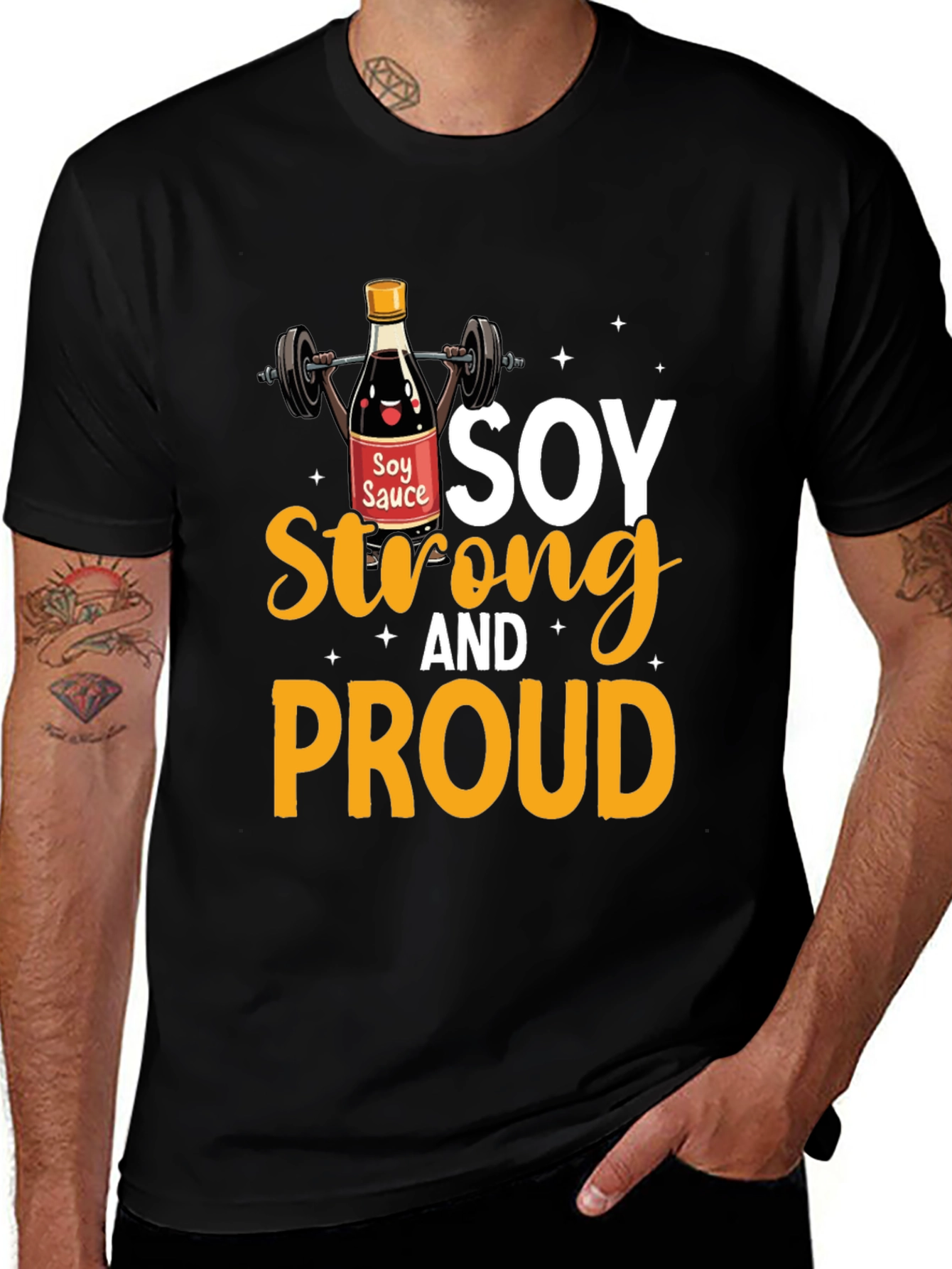 Soy Strong And Proud Graphic Tee
