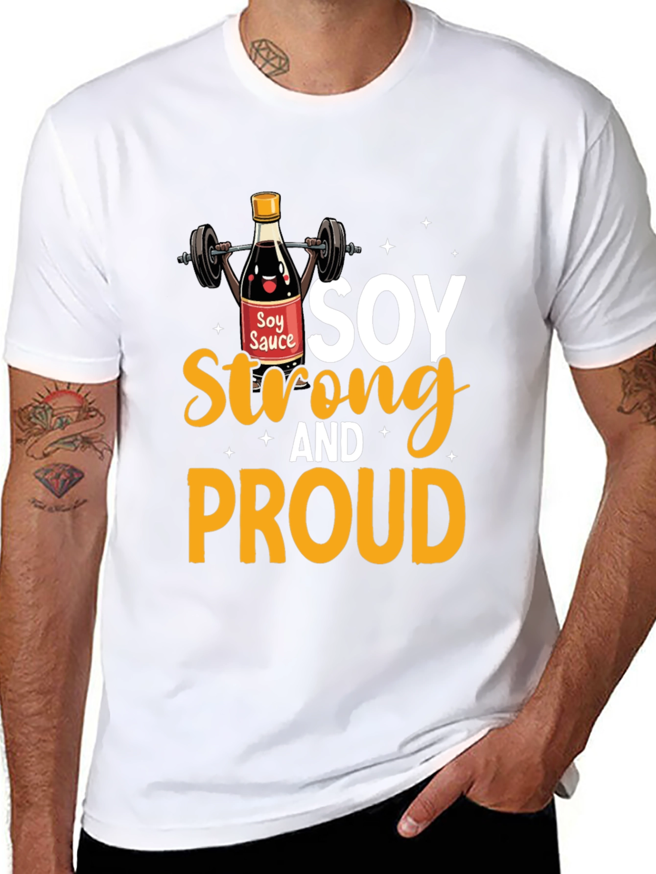 Soy Strong And Proud Graphic Tee