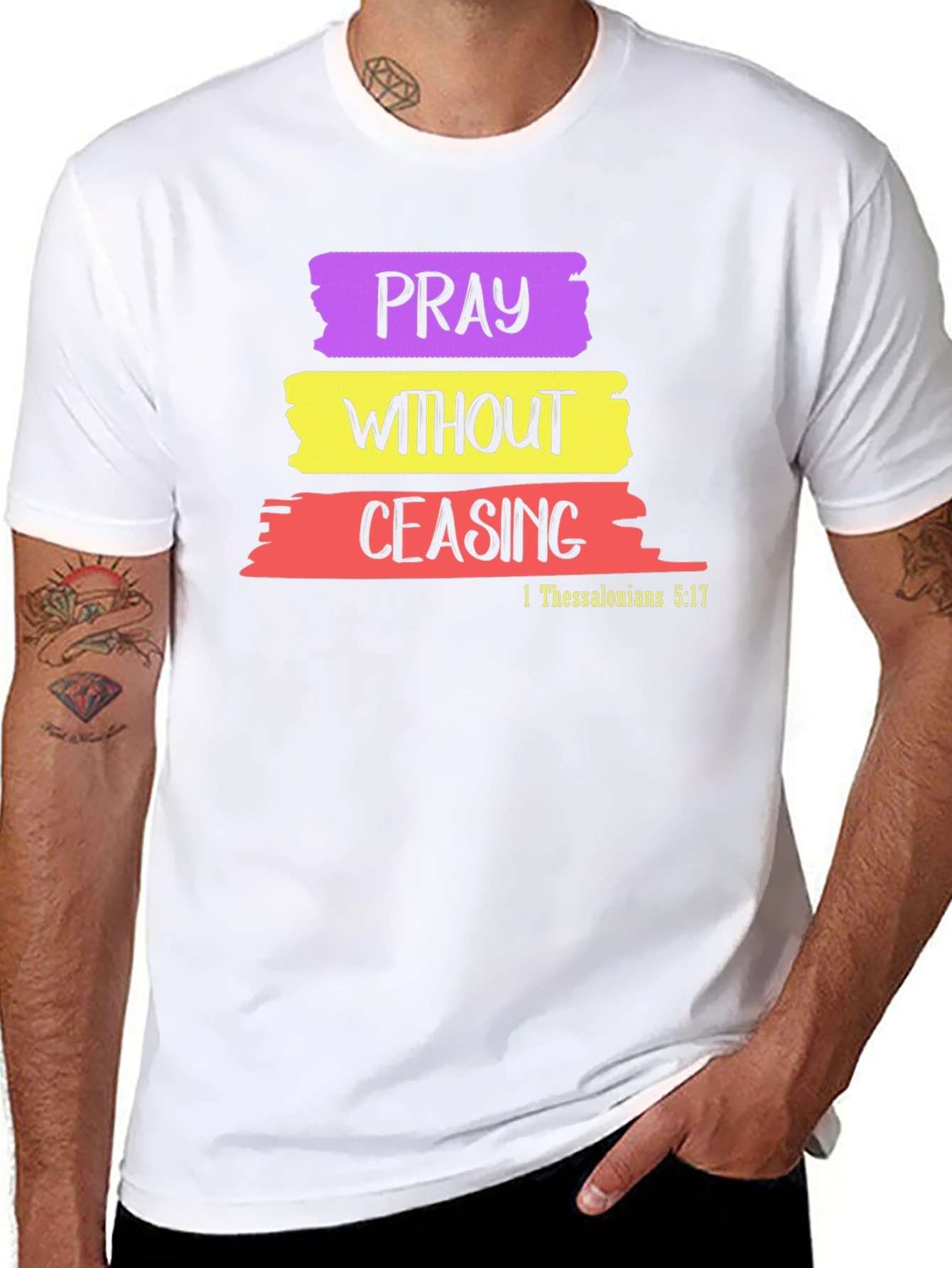 Pray Without Ceasing Graphic T-Shirt