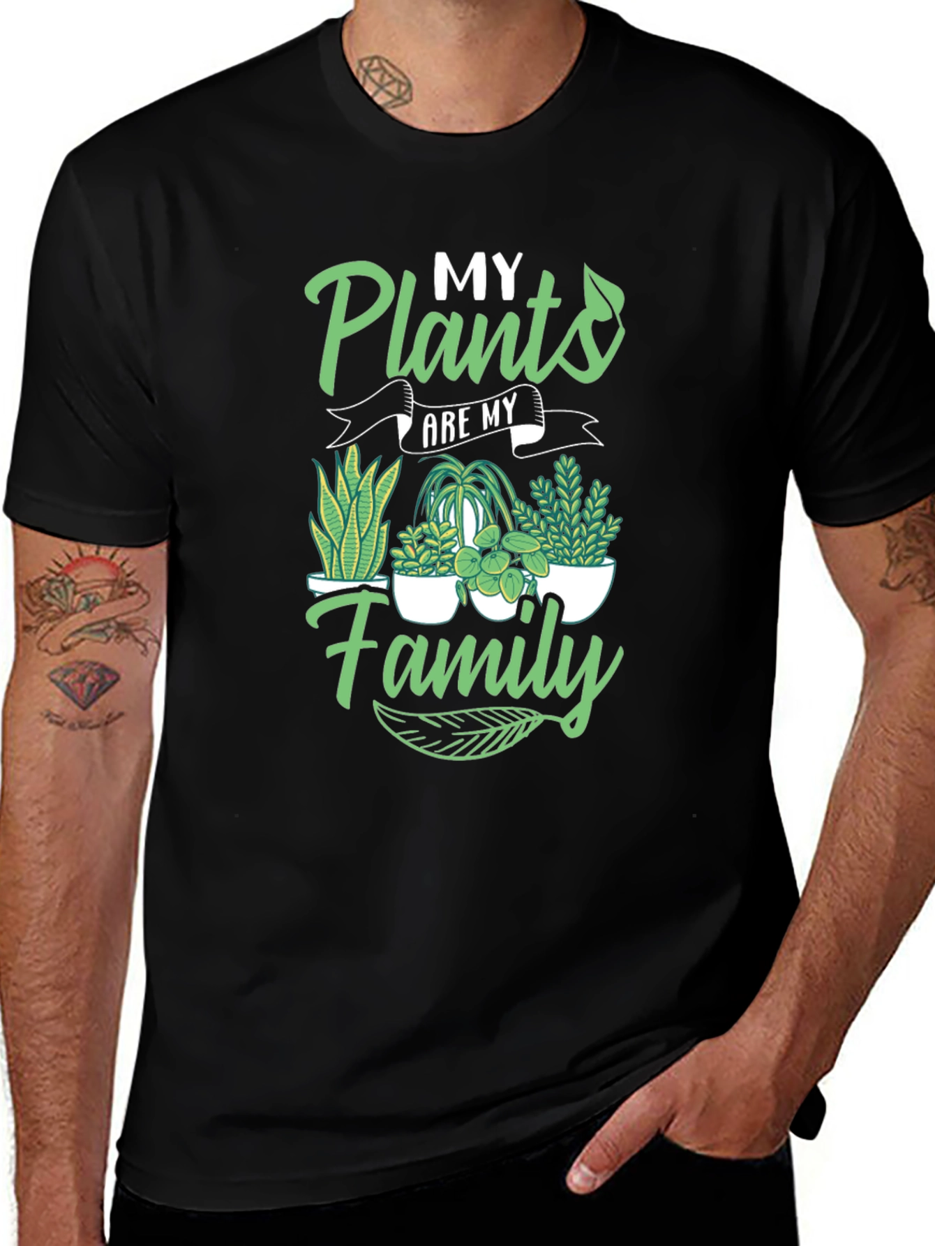 My Plants Are My Family T-Shirt