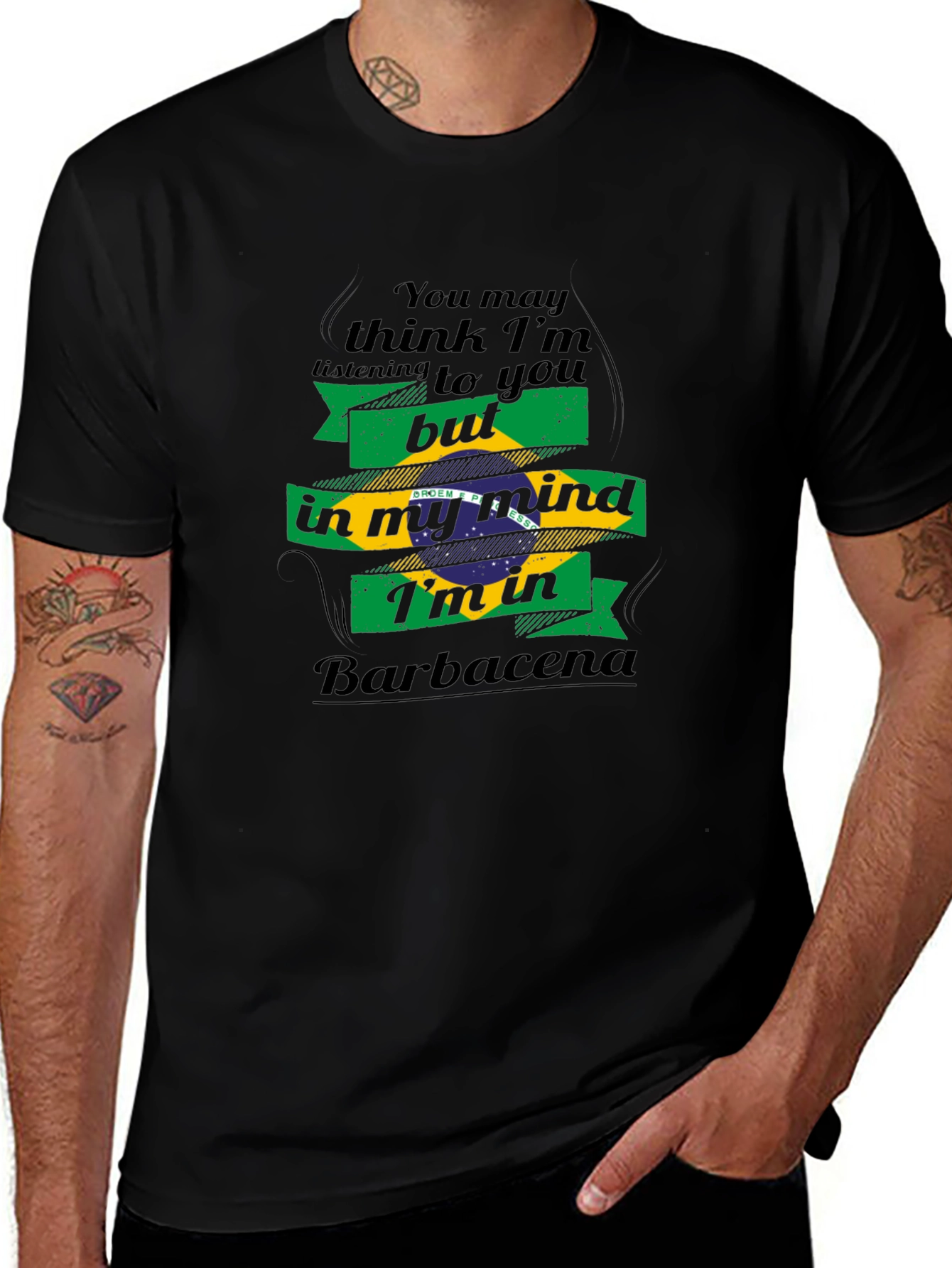 Brazil Barbacena Mind T-Shirt - Unique Travel Tee