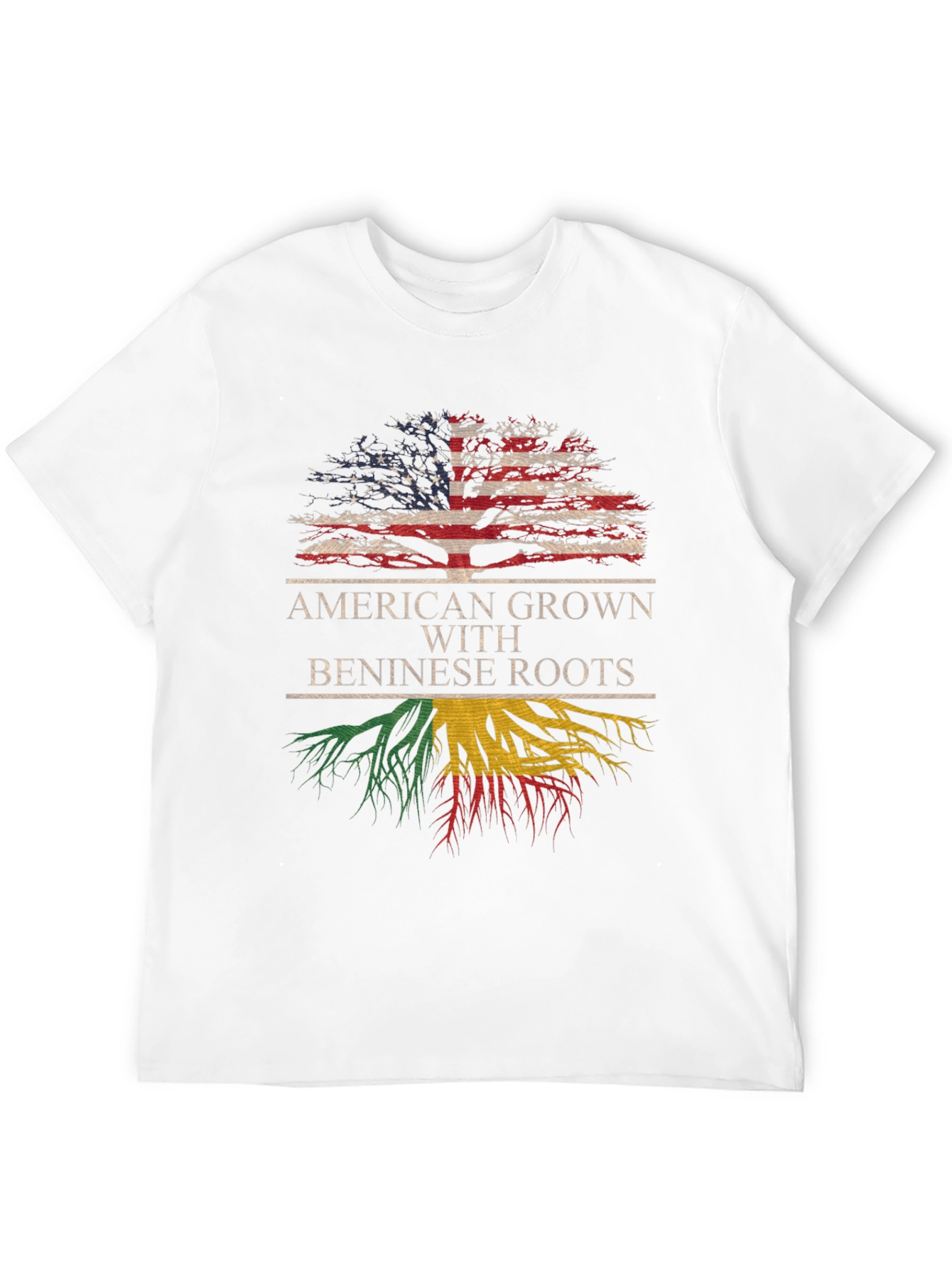American Grown Beninese Roots T-Shirt