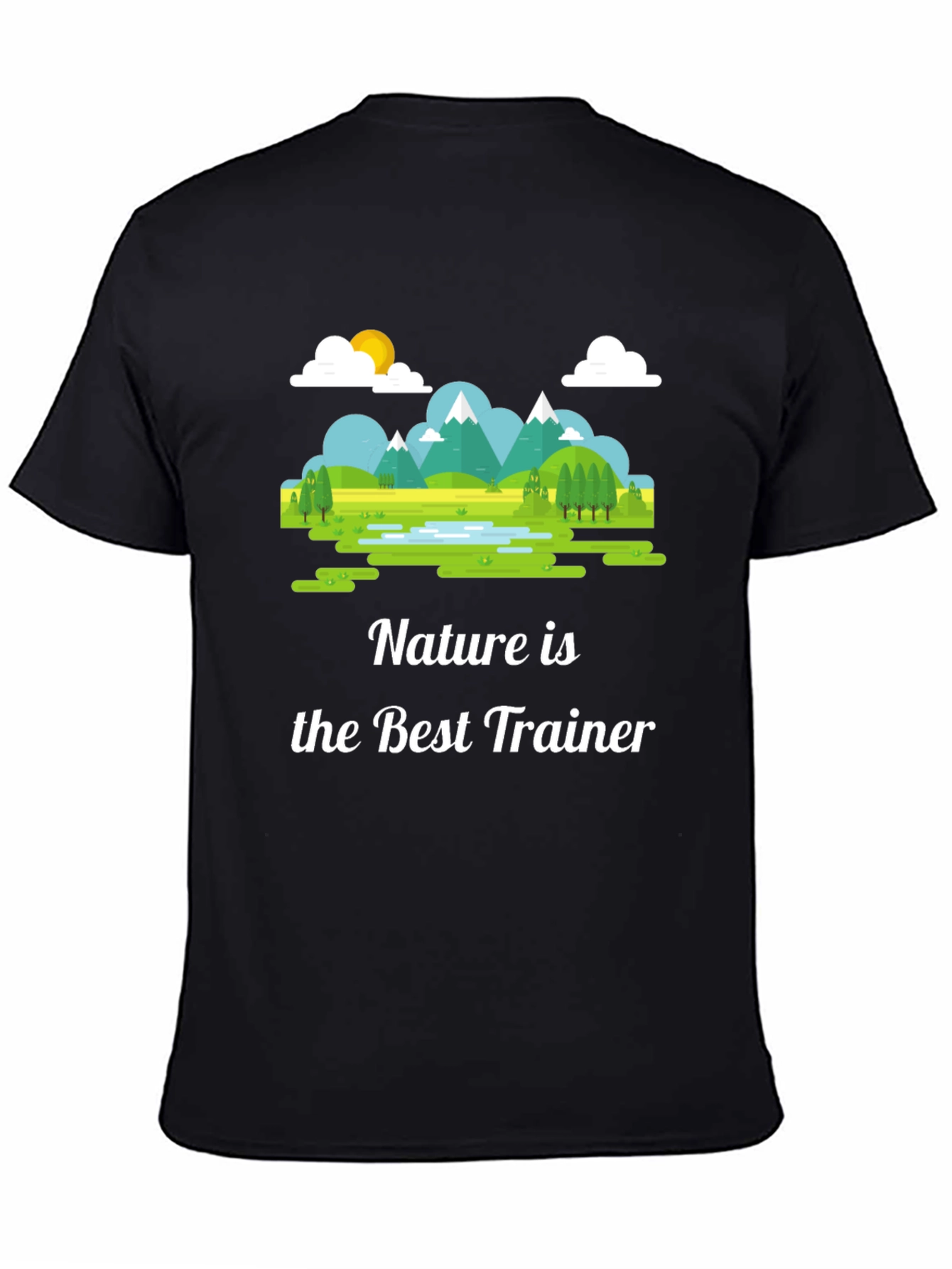 Nature is the Best Trainer Graphic T-Shirt
