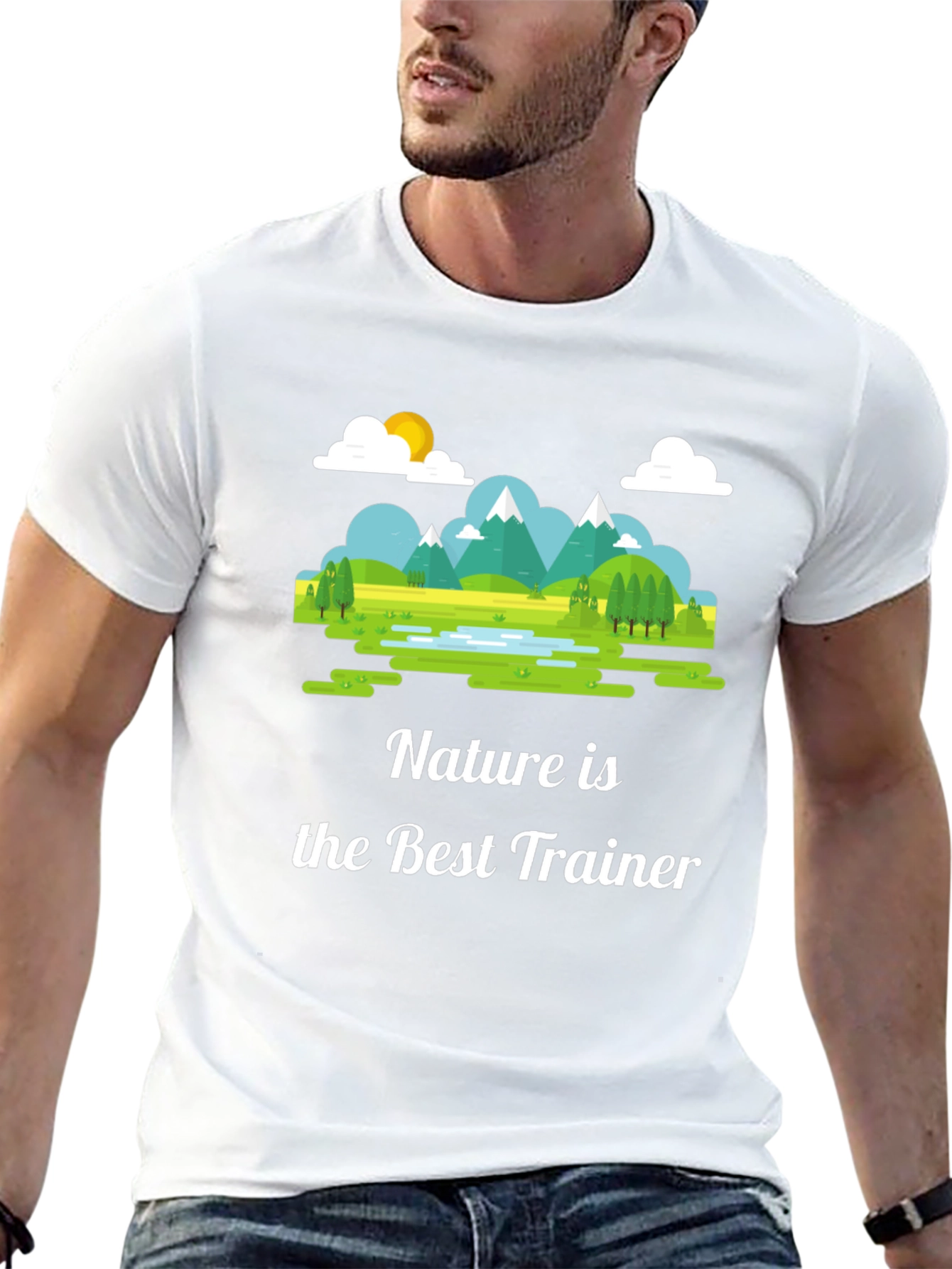 Nature is the Best Trainer Graphic T-Shirt