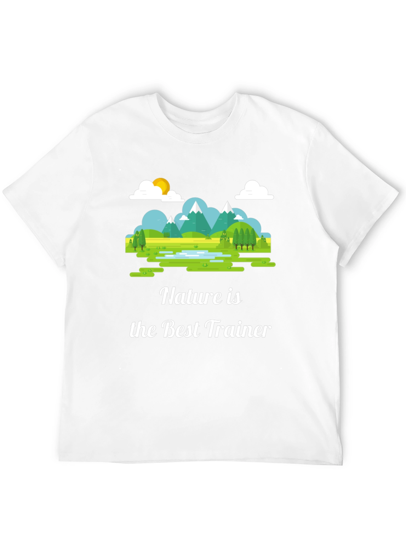 Nature is the Best Trainer Graphic T-Shirt