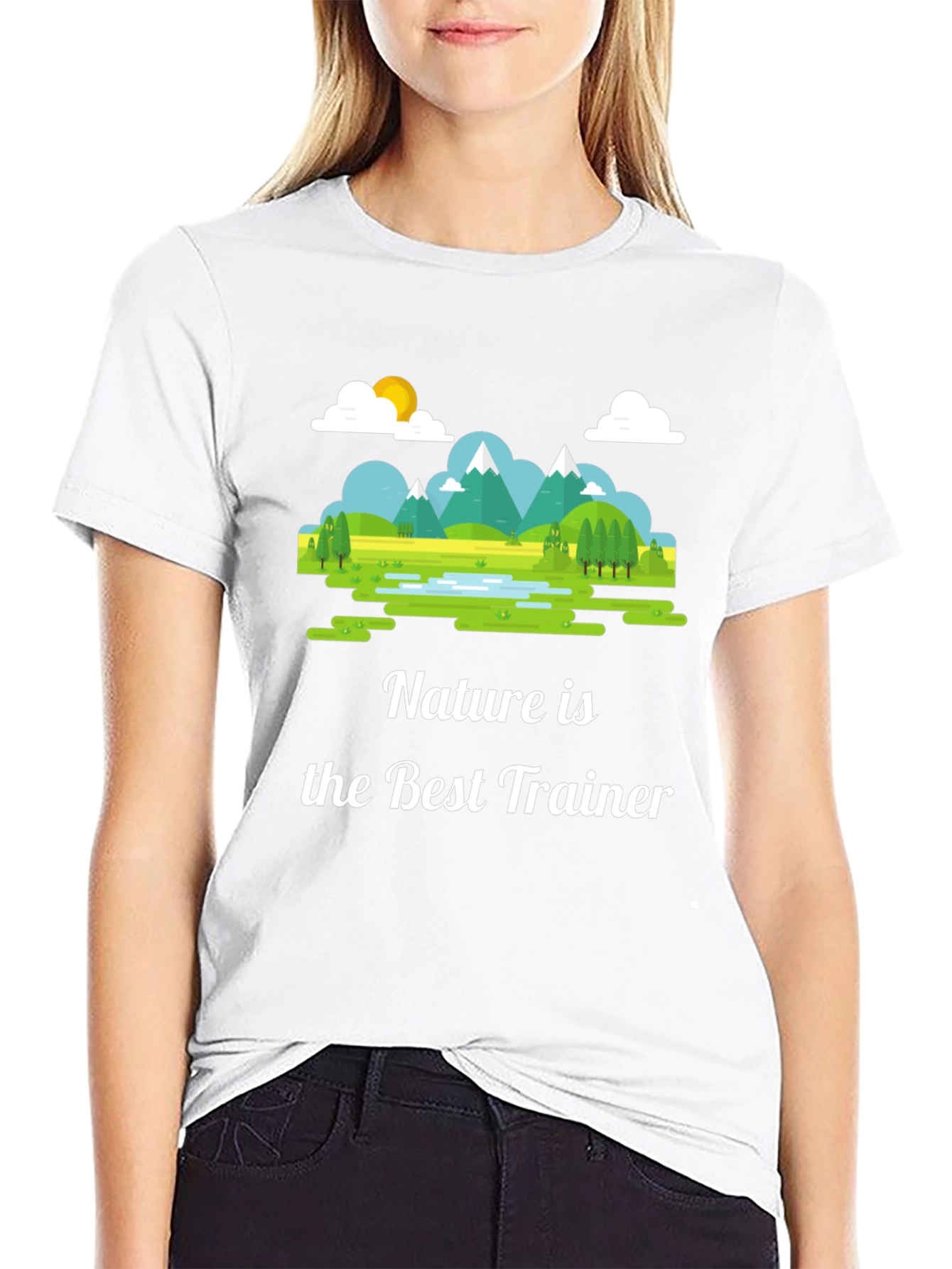 Nature is the Best Trainer Graphic T-Shirt