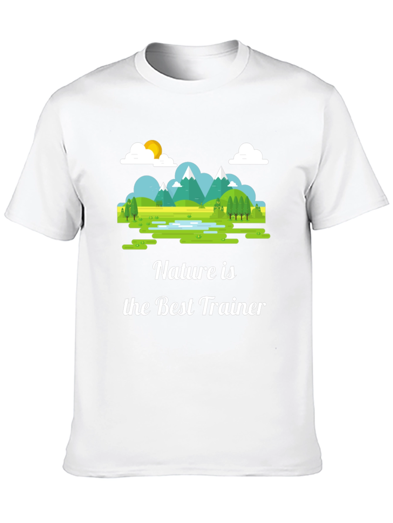 Nature is the Best Trainer Graphic T-Shirt