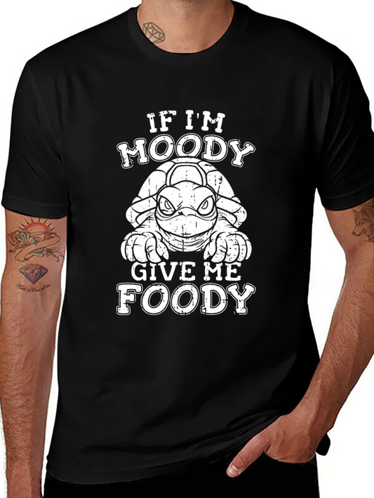 Moody Turtle Foody T-Shirt